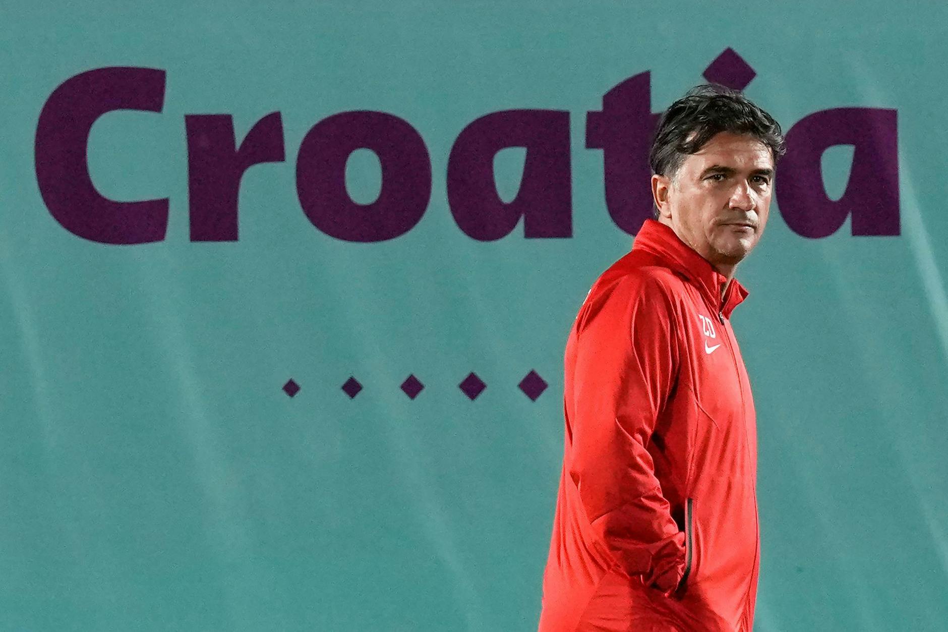Kroatiens Cheftrainer Zlatko Dalic ist mit dem Verlauf des Achtelfinales für seine Mannschaft sehr zufrieden.
