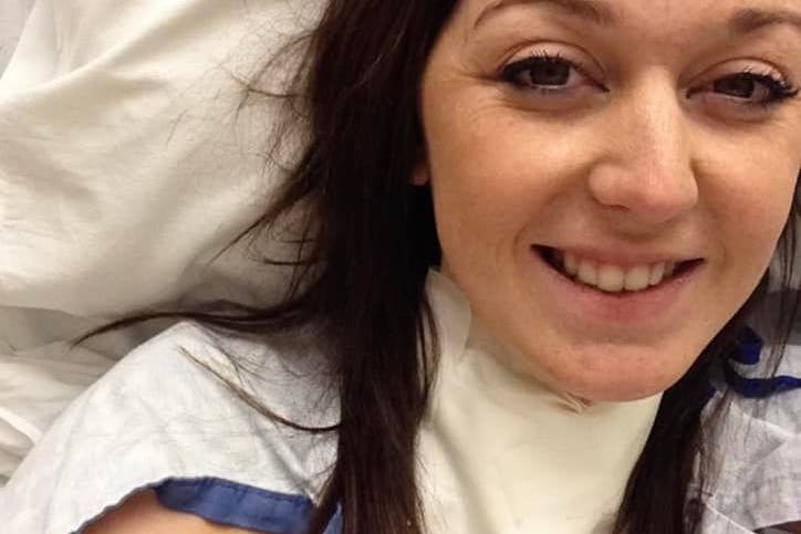 Christina McKnight hat den Kampf gegen Schilddrüsenkrebs gewonnen und warnt nun andere.