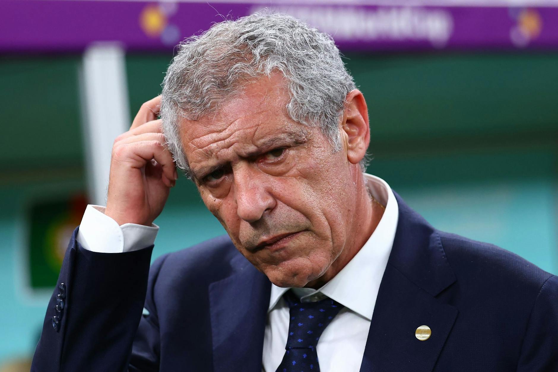 Setzte seinen Superstar gegen die Schweiz auf die Bank: Portugal-Coach Fernando Santos.