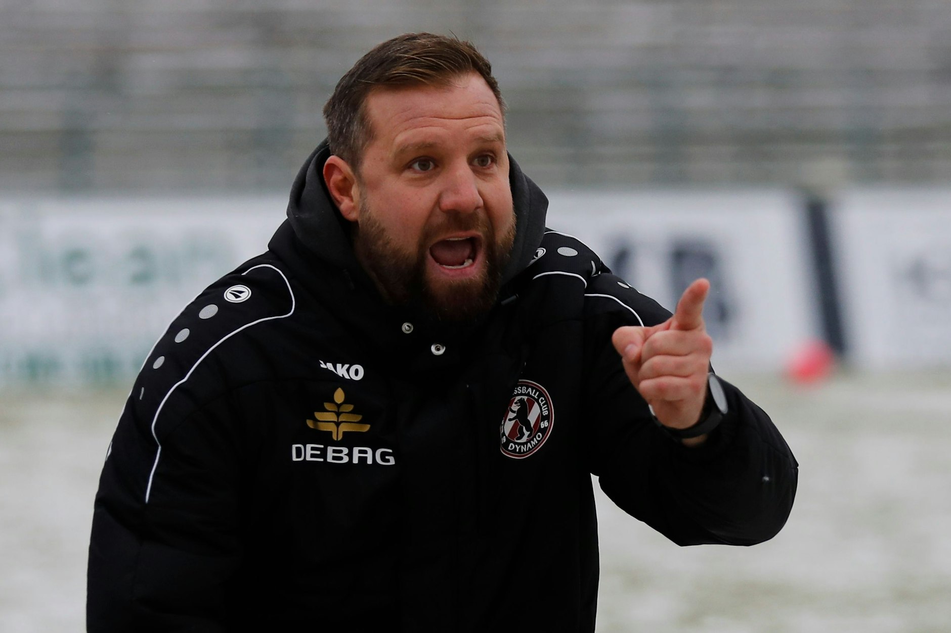 BFC-Trainer Heiner Backhaus wird schon dafür sorgen , dass ihm und seinen Jungs in Luckenwalde nicht kalt wird ...