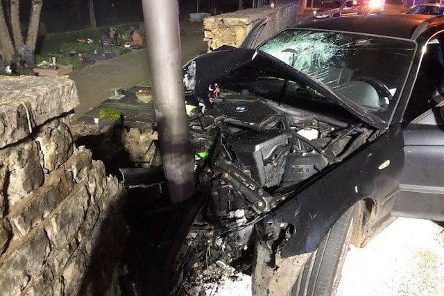 Beim schweren Unfall in Bitburg am Friedhof wurde ein Mann schwer verletzt.