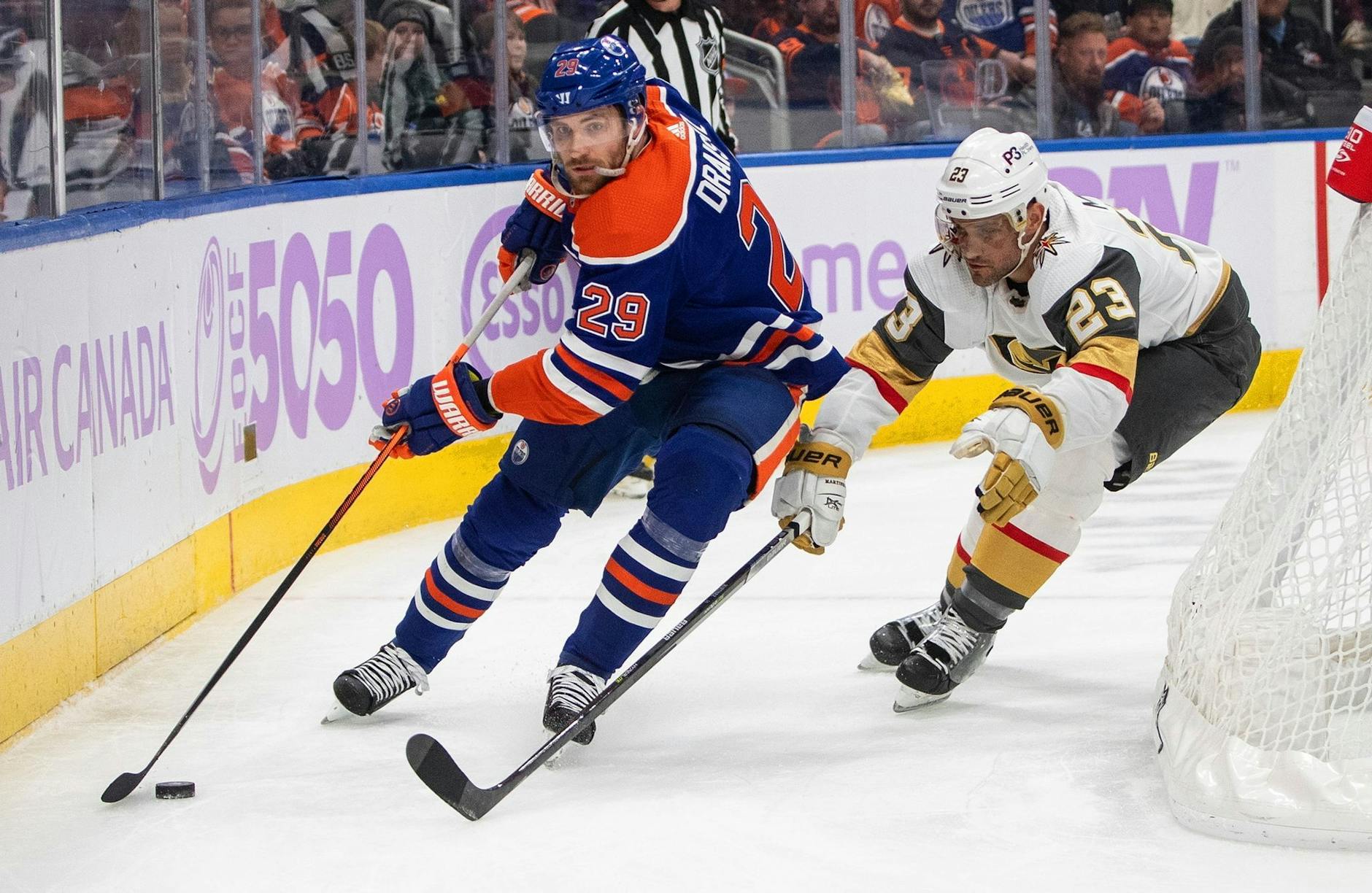 Verlor mit den Edmonton Oilers: Leon Draisaitl. /AP/dpa