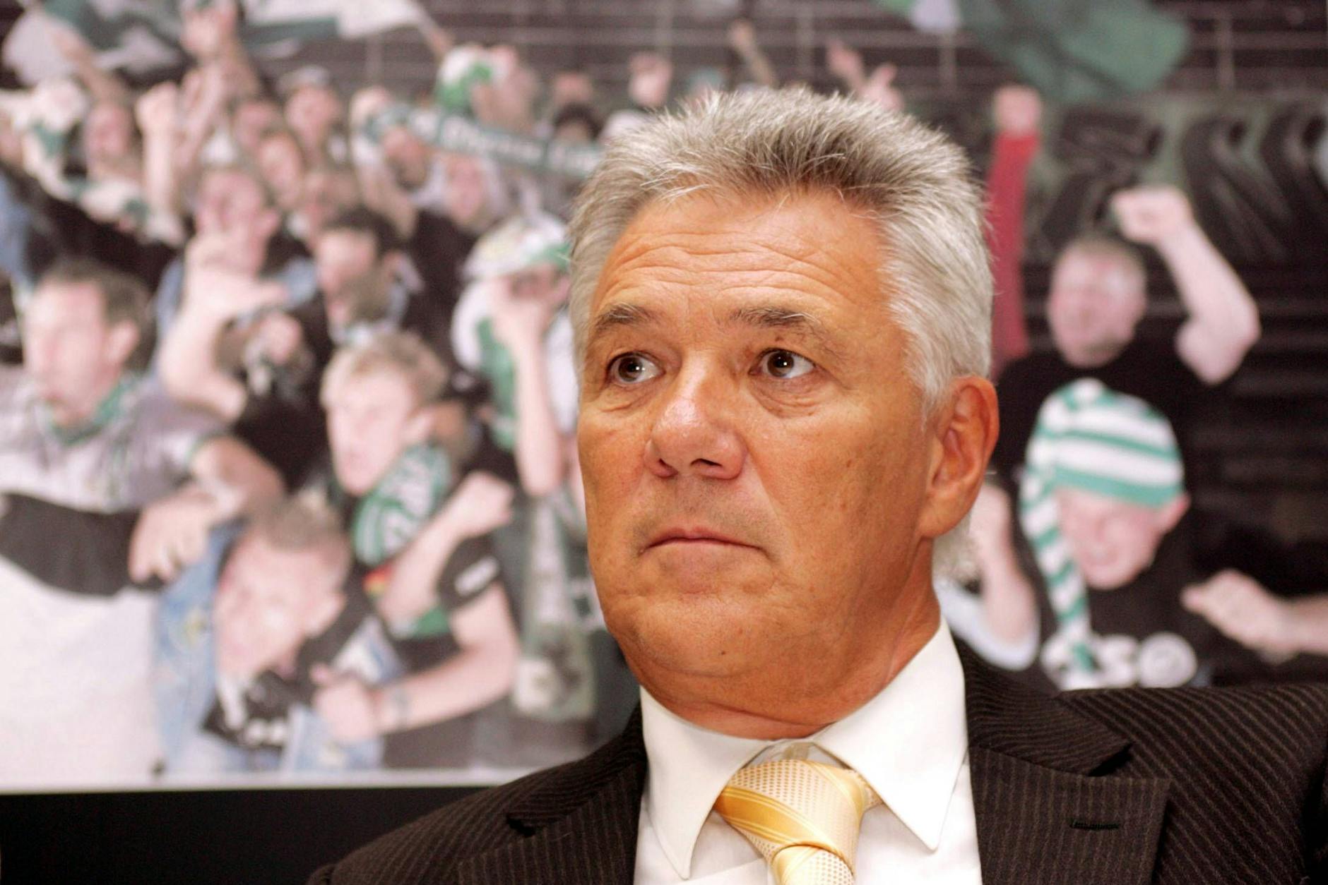 Ex-Eintracht-Präsident Rolf Heller.