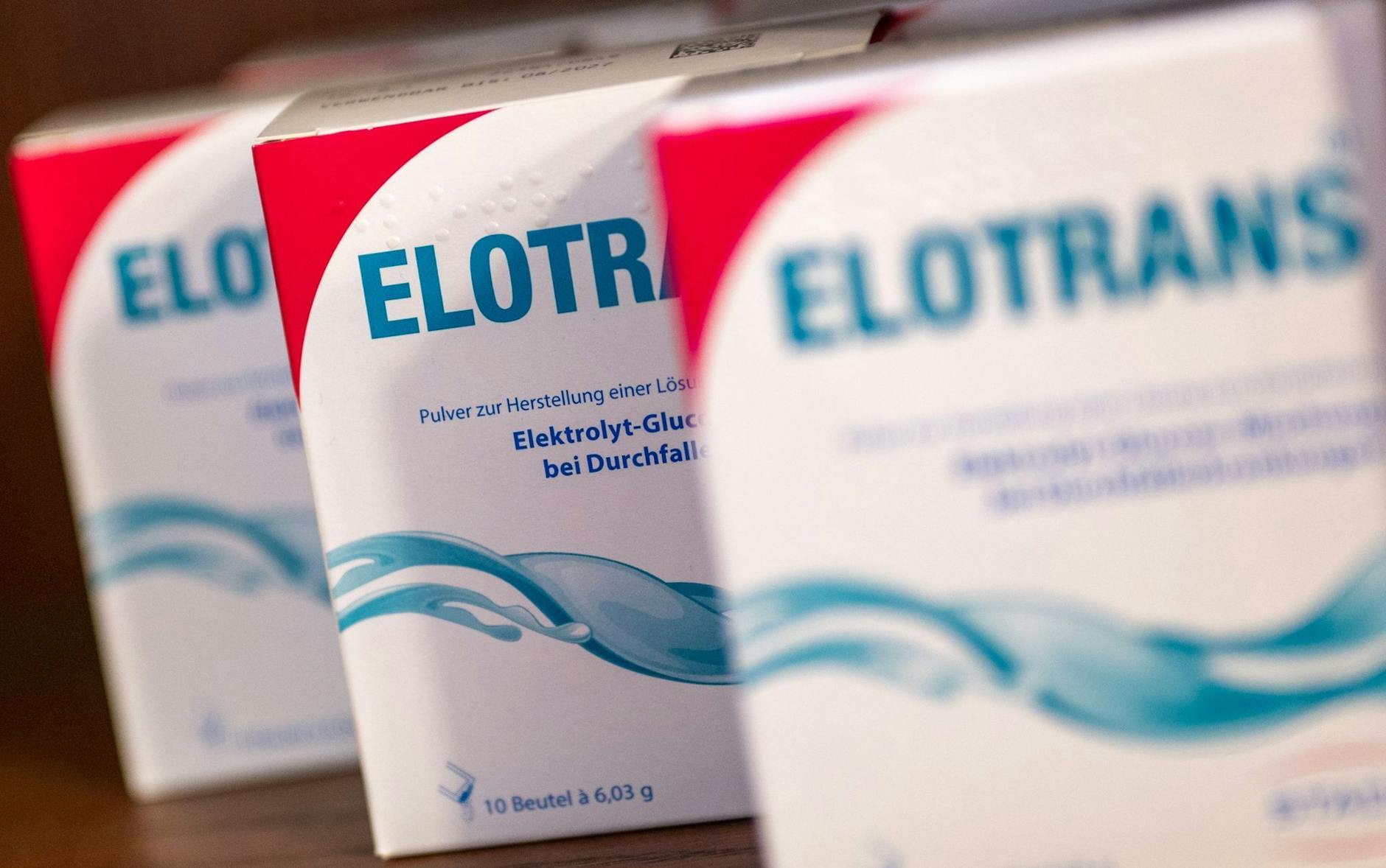 PRODUKTION - Das Durchfallmedikament "Elotrans" ist stark gefragt.