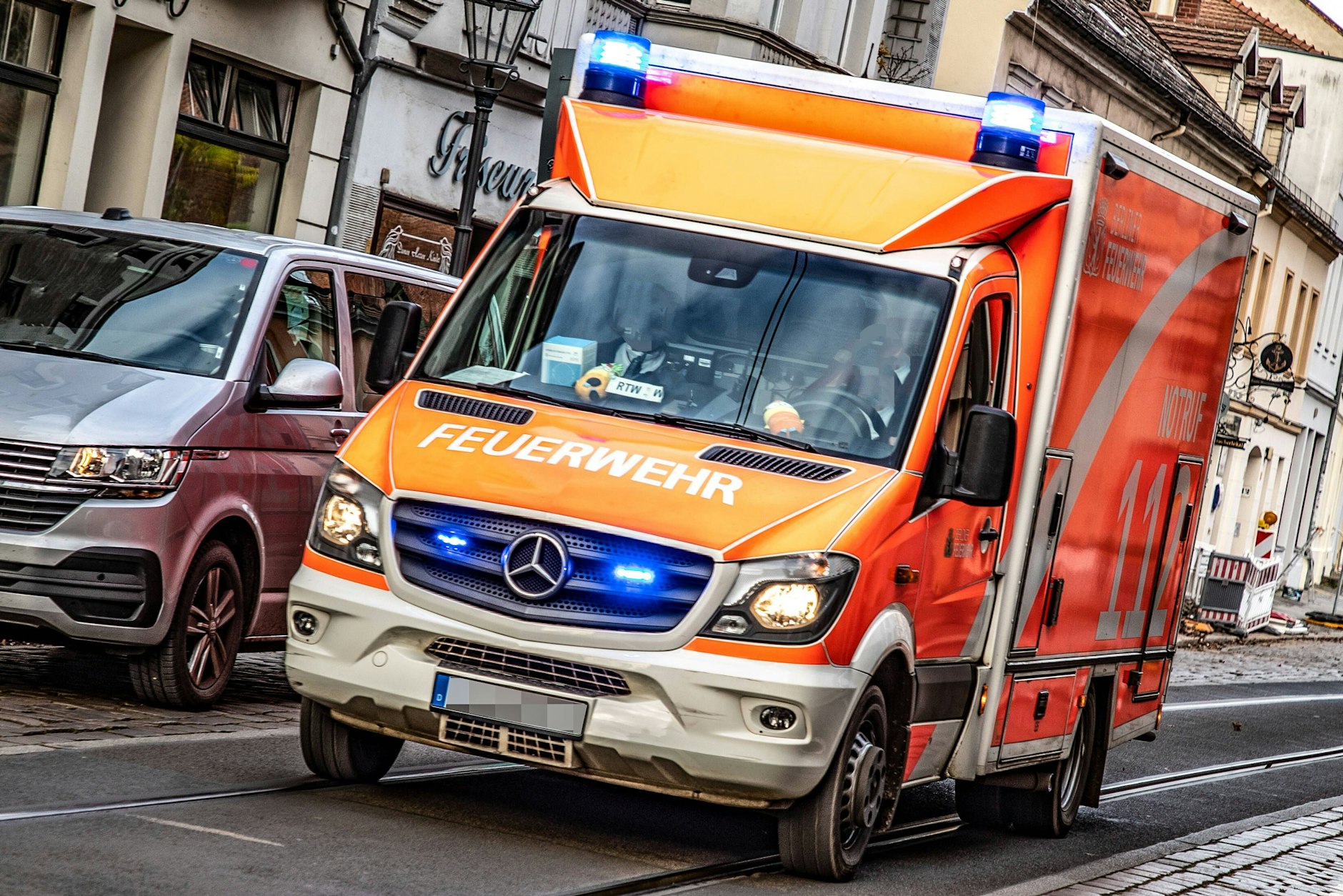 Rettungswageneinsatz in Berlin. Oft geht es um Bagatellen.
