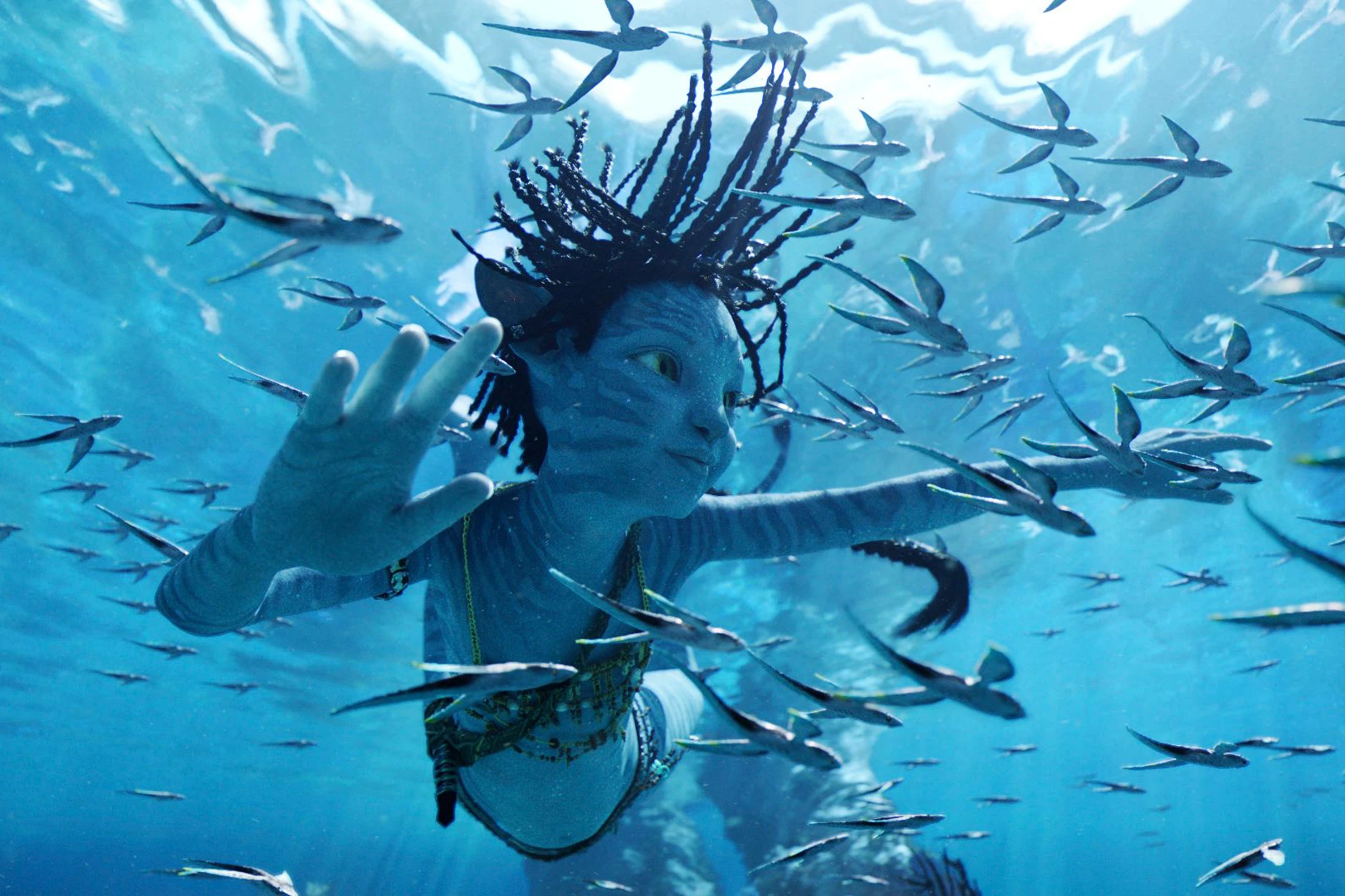 Gewinner: Joe Letteri, Richard Baneham, Eric Saindon und Daniel Barrett für „Avatar: The Way of Water“