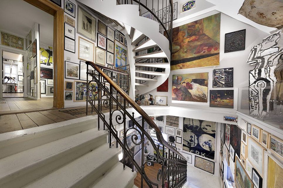 In Achim Freyers „Wunderkammer“-Kunsthaus in Lichterfelde