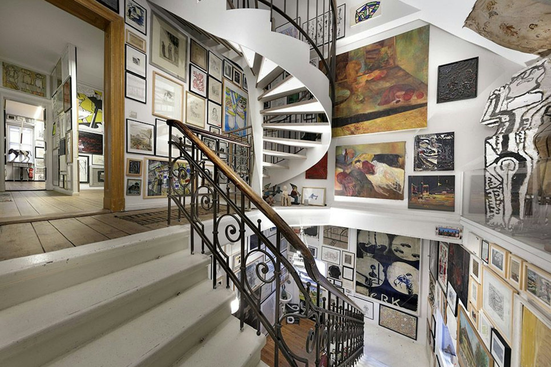 In Achim Freyers „Wunderkammer“-Kunsthaus in Lichterfelde