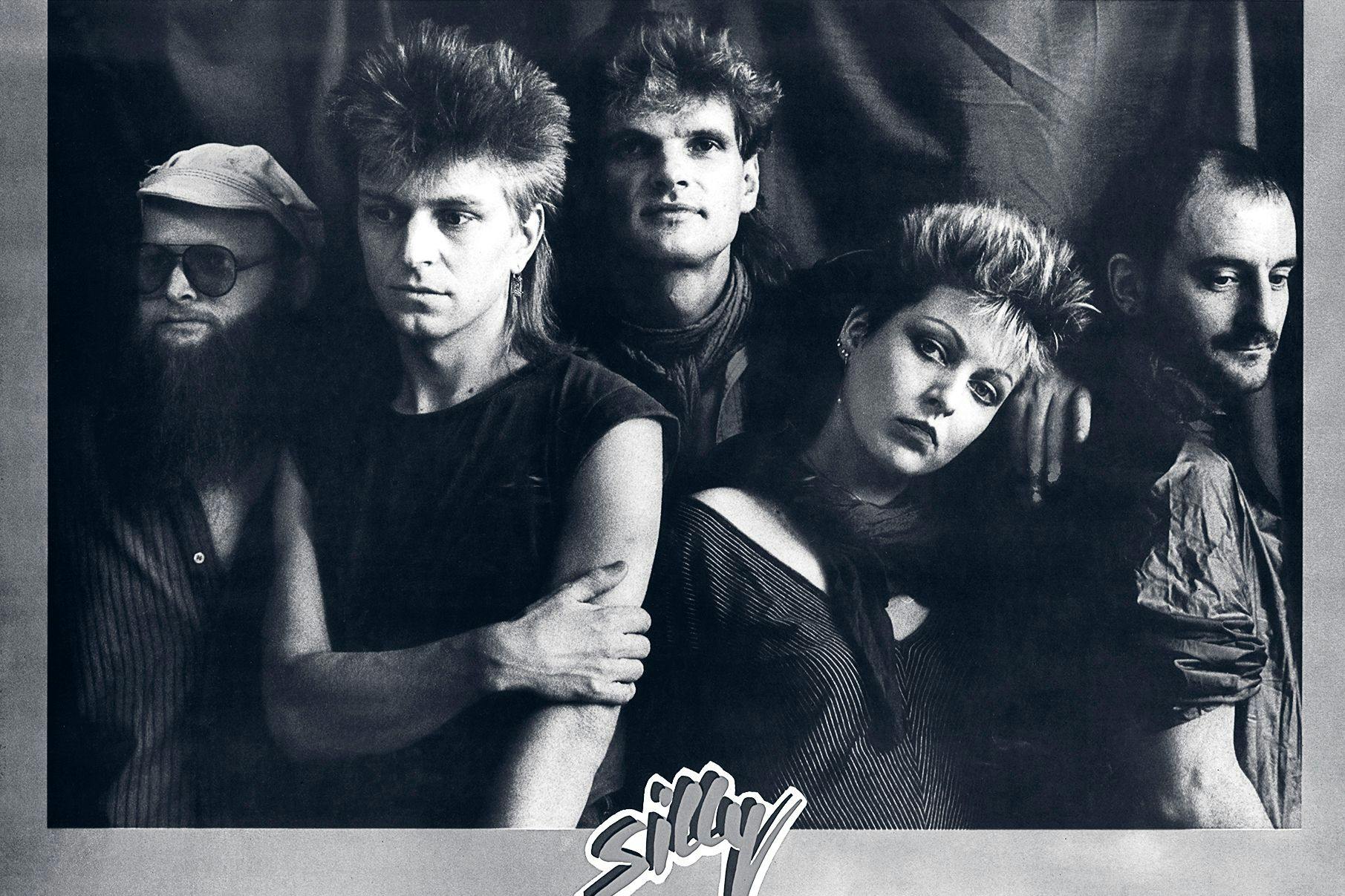 Silly: Poster zu dem Album „Mont Klamott“ von 1983.