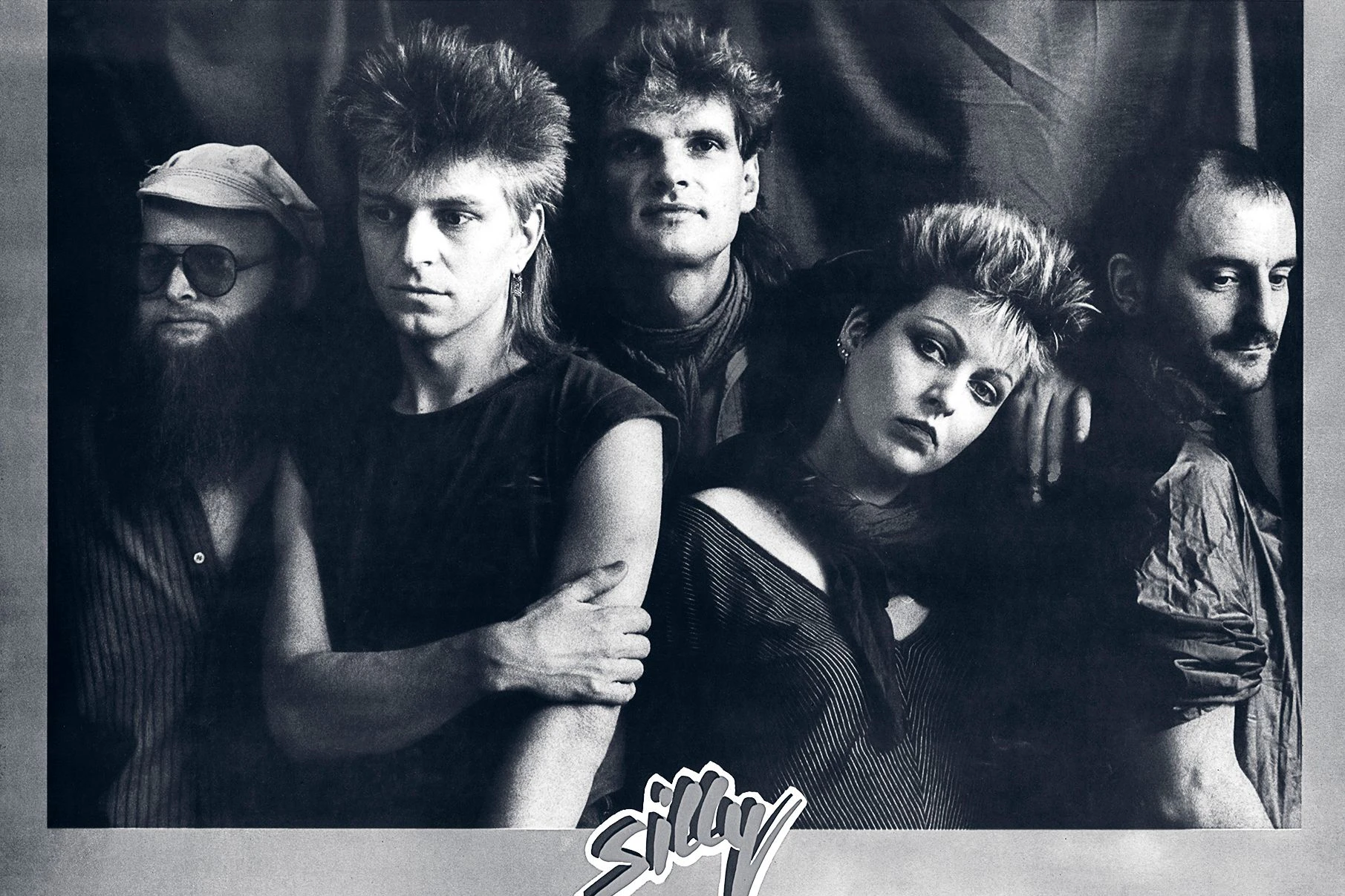 Silly: Poster zu dem Album „Mont Klamott“ von 1983.