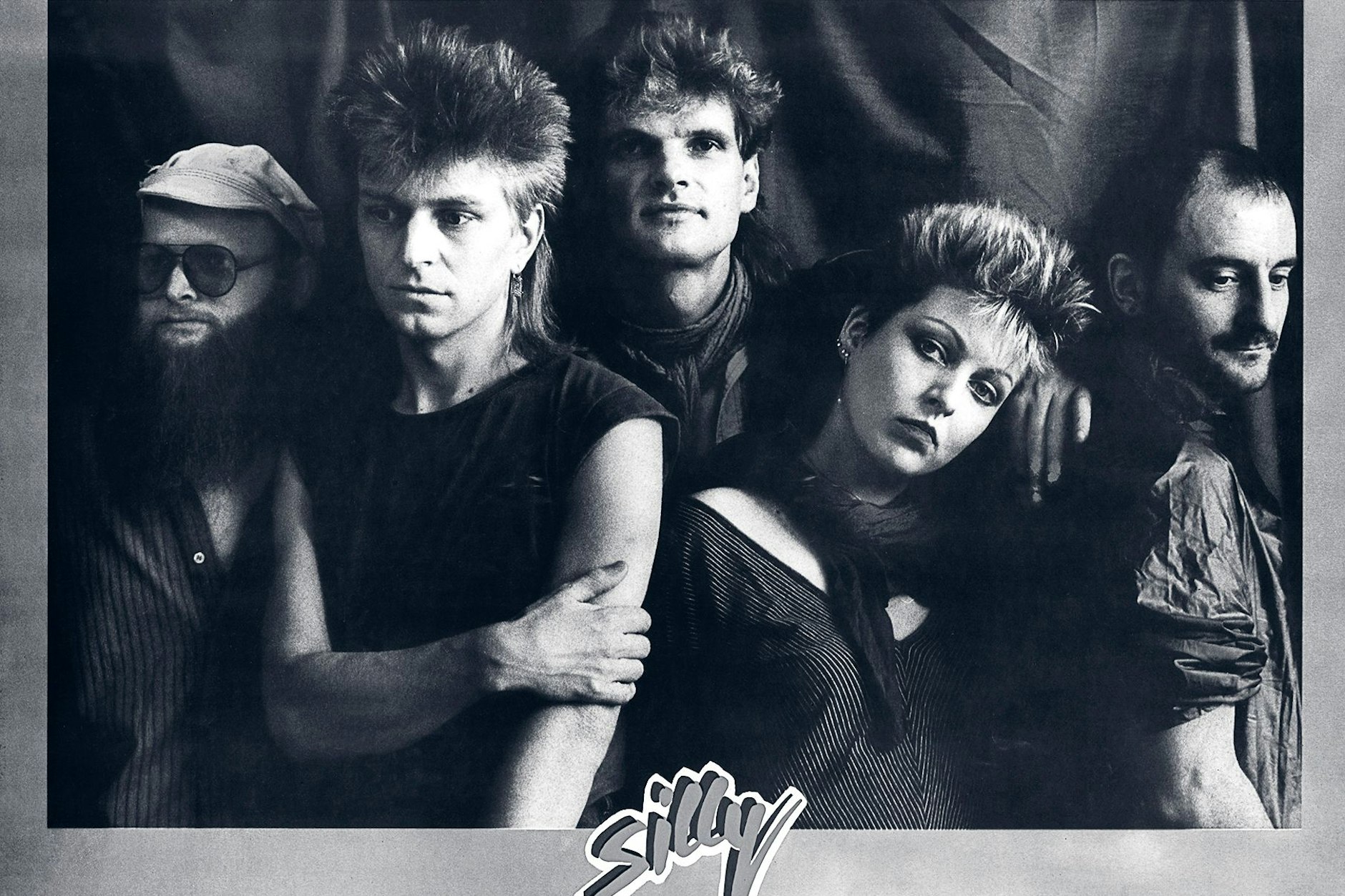 Silly: Poster zu dem Album „Mont Klamott“ von 1983.