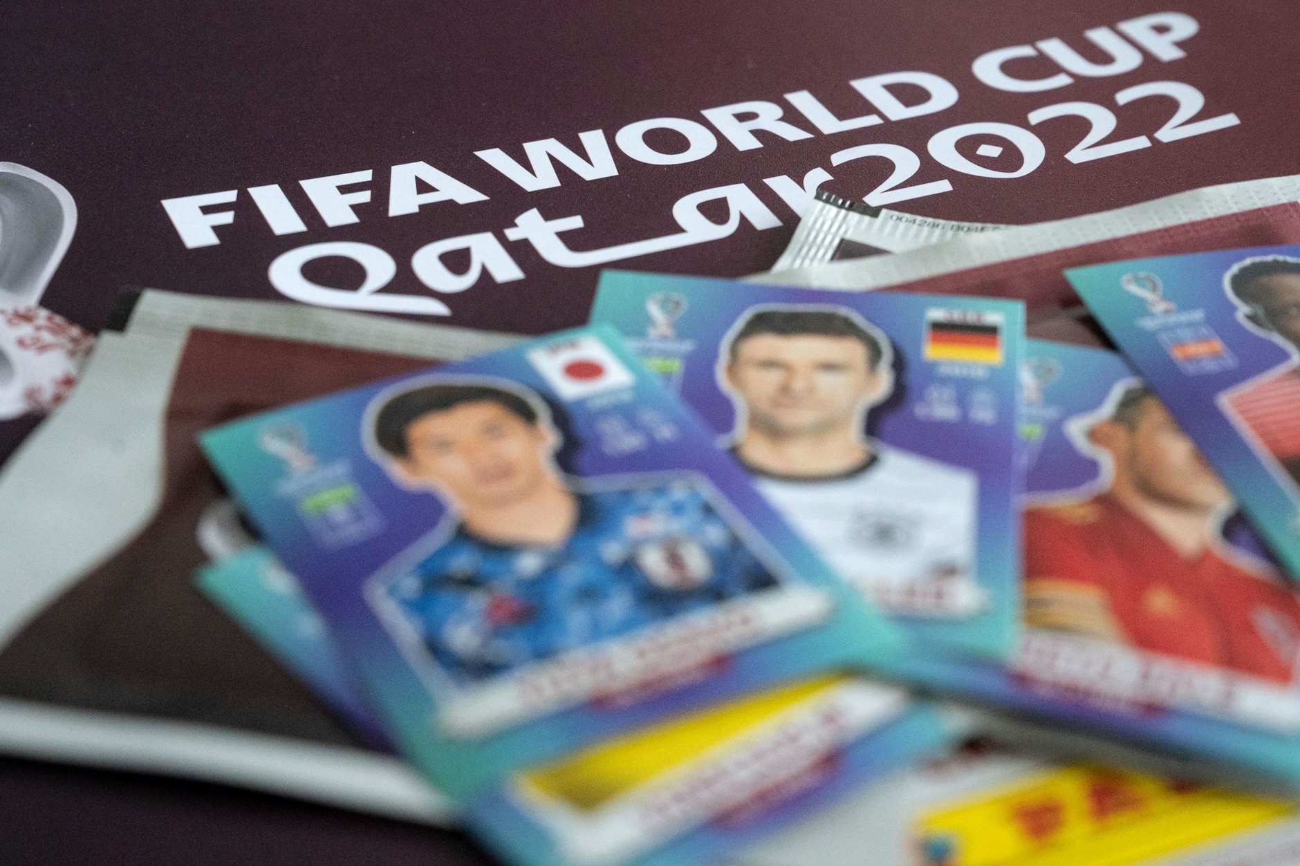 Die Panini-Bildchen für die WM 2022 in Katar dürften kaum von großem Wert für Sammler sein.