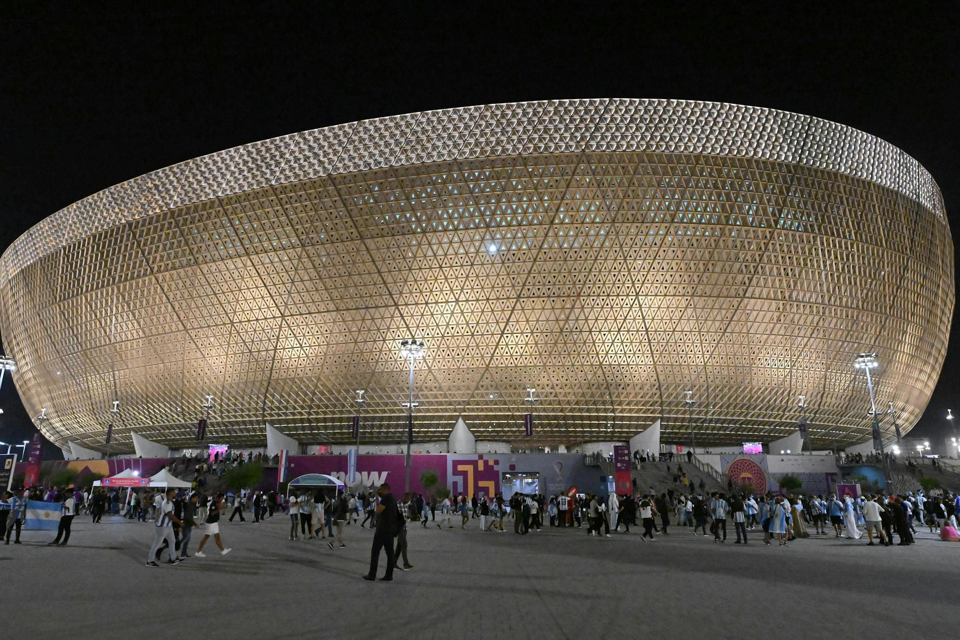 Das Lusail Iconic Stadium könnte eines der Argumente für eine Olympiabewerbung der Katarer sein. 