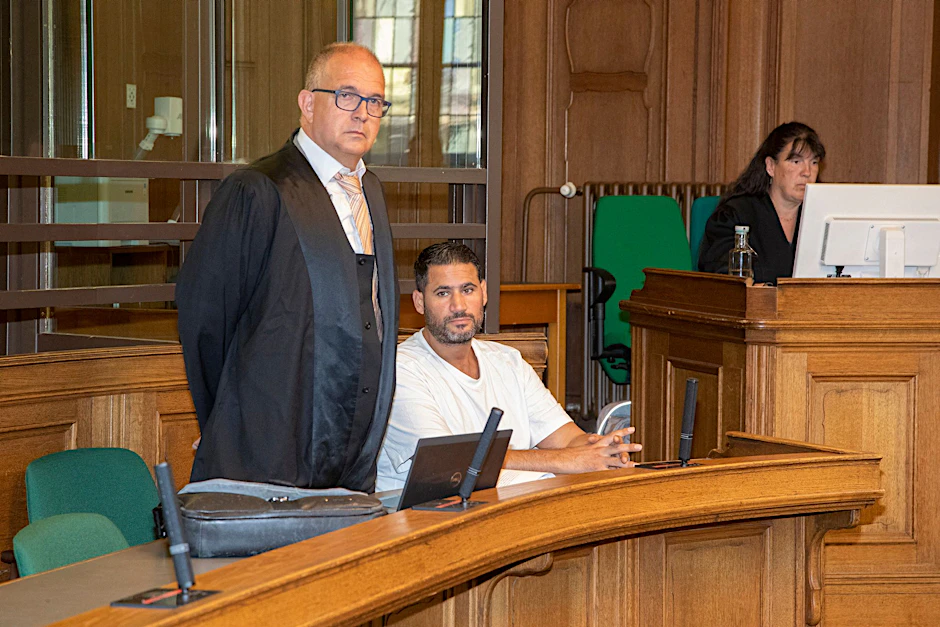 Angeklagter Yasser Abou-Chaker
              
              im Saal 500: Er ist einer von vier Brüdern.