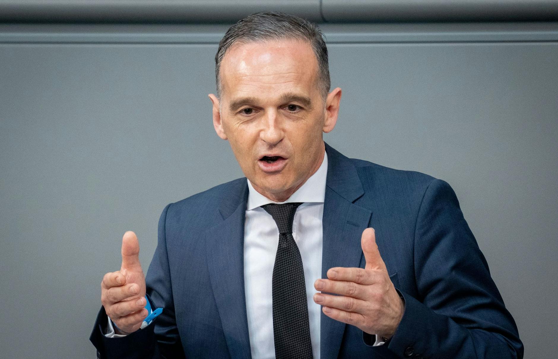 ARCHIV - Heiko Maas (SPD) hatte am Dienstag bekanntgegeben, dass er sein Bundestagsmandat niederlegen will. Für ihn rückt nun Emily Vontz nach.