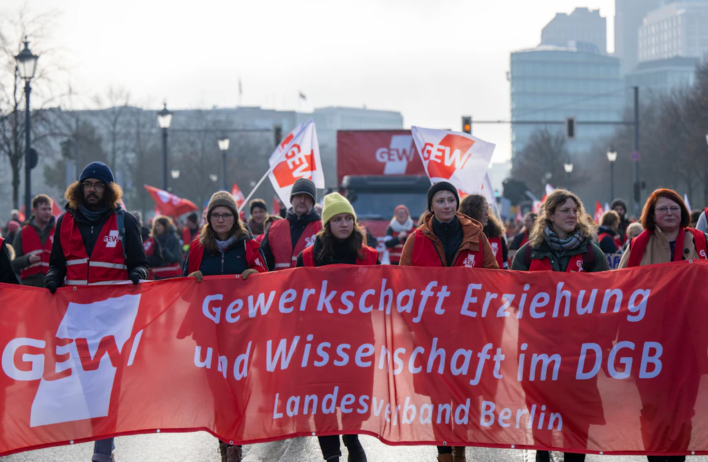 Dreitägiger Warnstreik: An Berliner Schulen droht Unterrichtsausfall