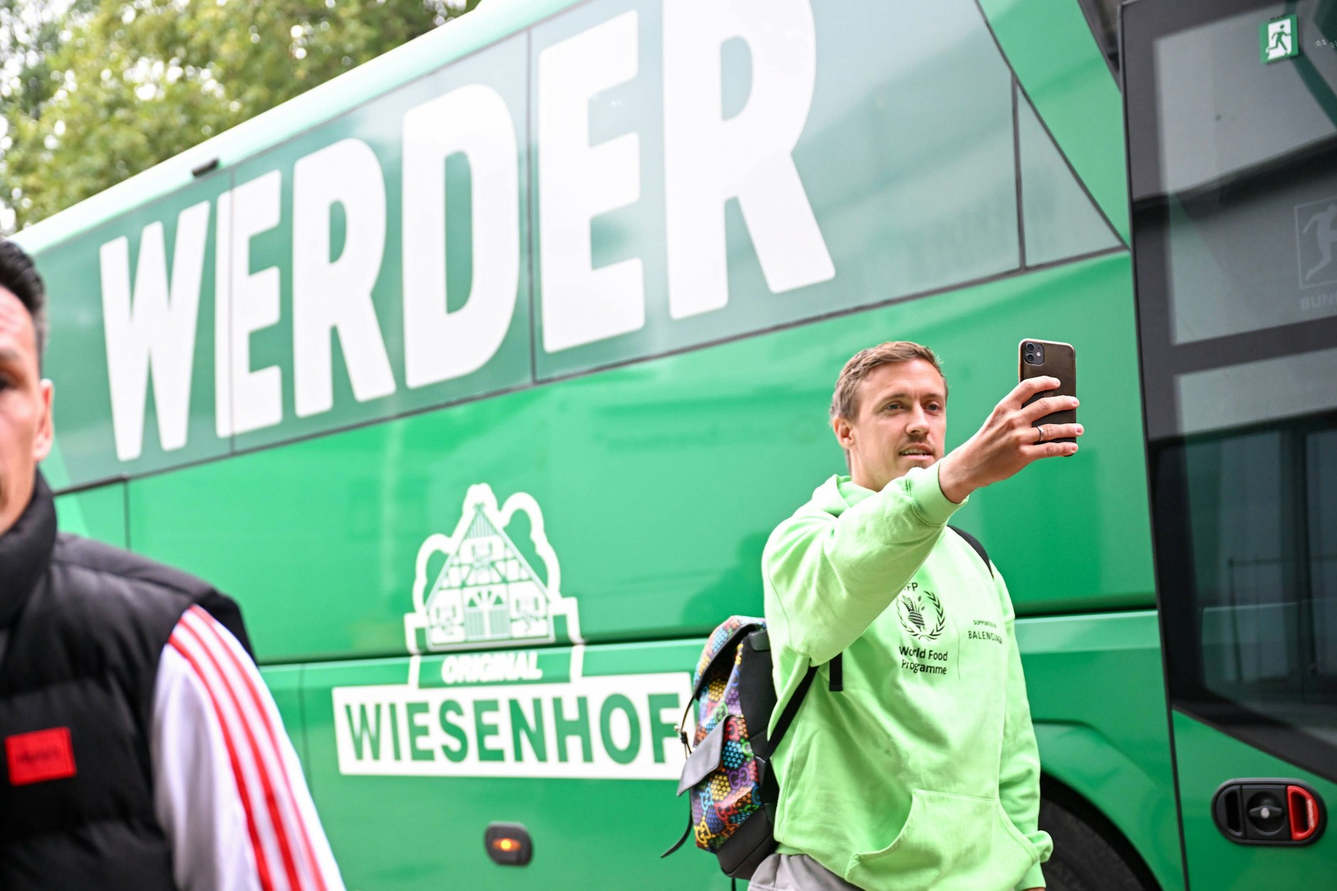 Aus seiner Liebe zu Werder Bremen machte Max Kruse nie einen Hehl. Auch sein Handy mag der Ex-Star des 1. FC Union bekanntlich gern.&nbsp;