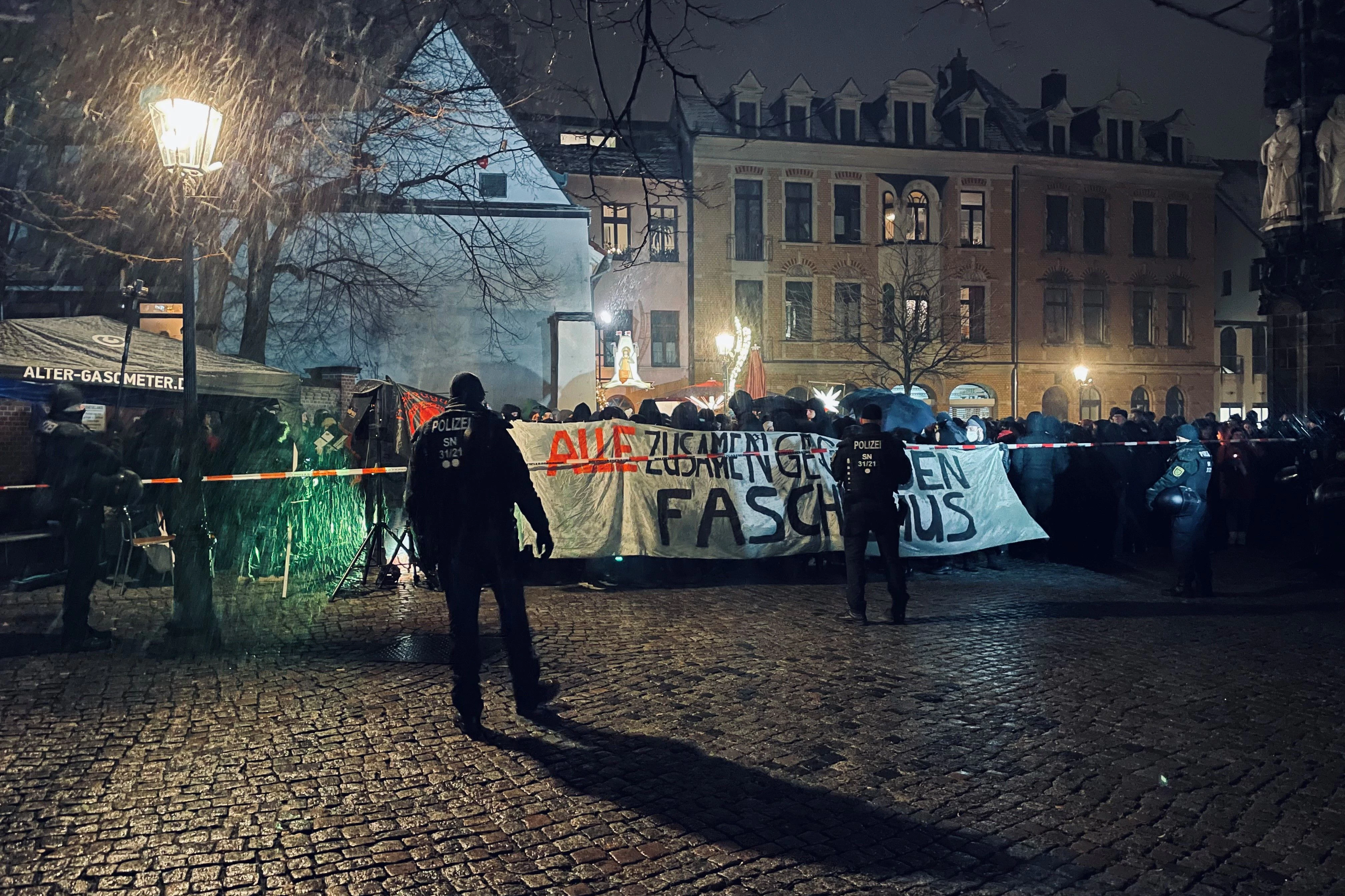An einem Tag mehr: die Zwickauer Zivilgesellschaft.