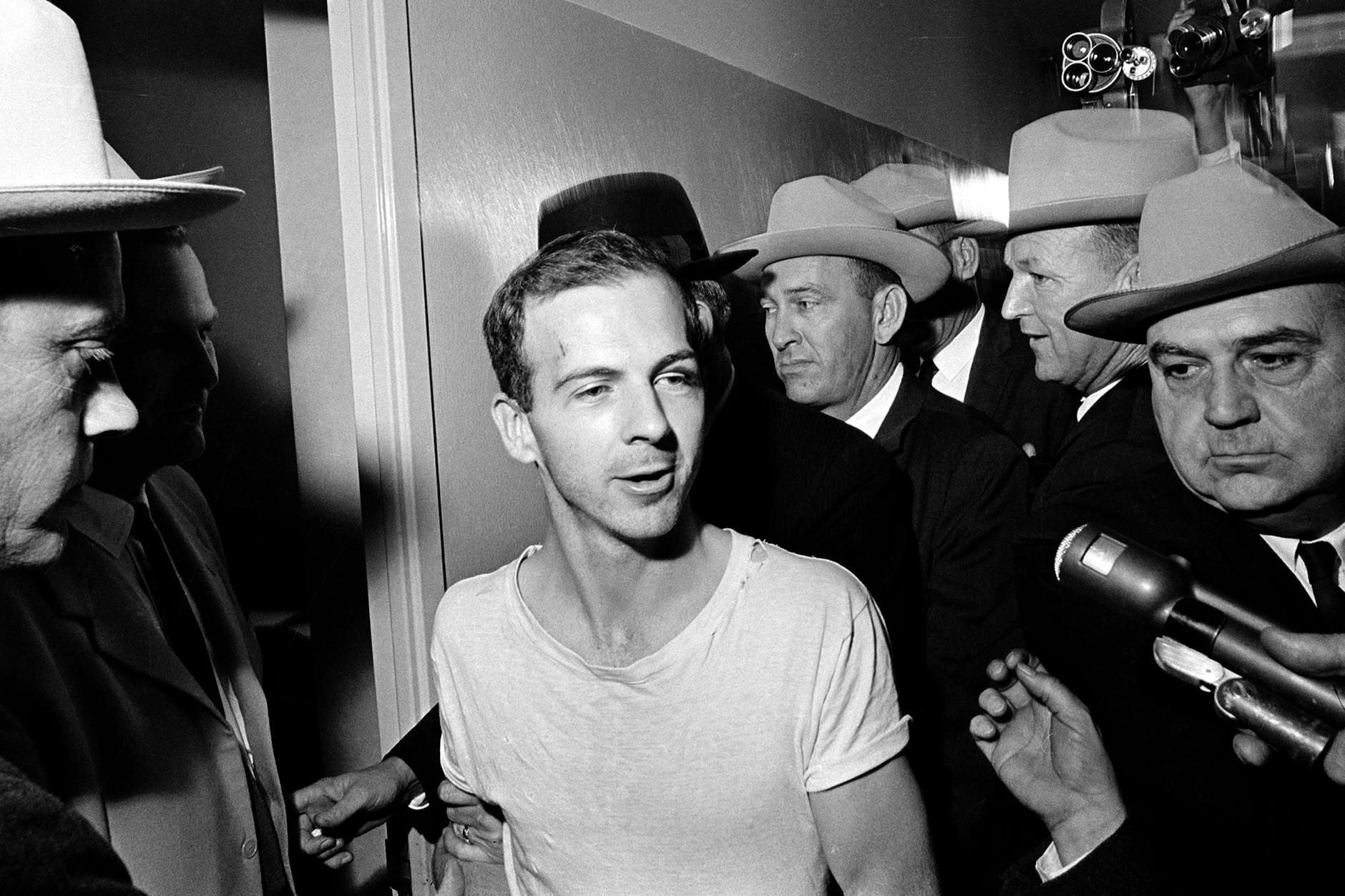 Lee Harvey Oswald, der mutmaßliche Kennedy-Attentäter.