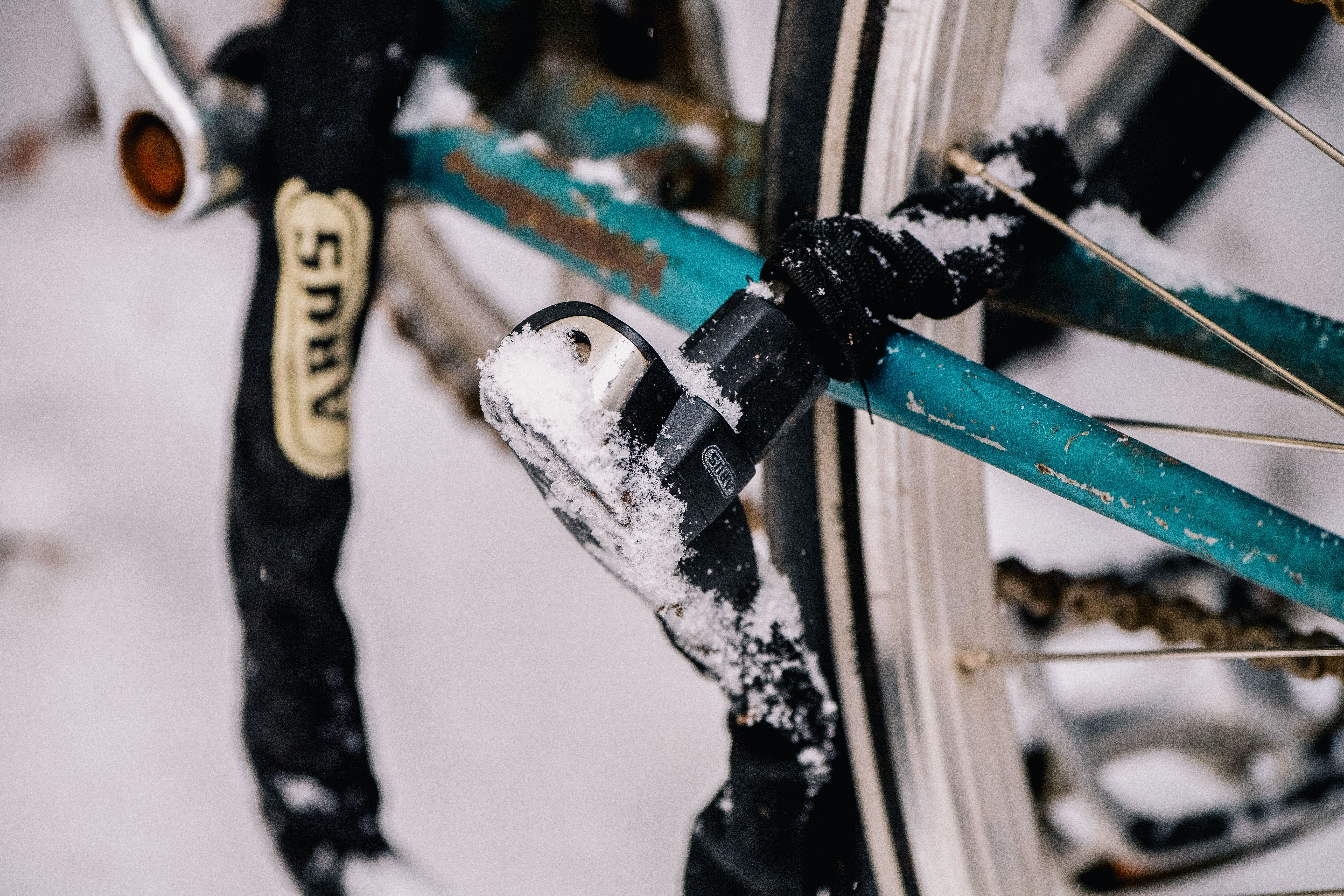 Tipps und Tricks: Was tun, wenn das Fahrradschloss eingefroren ist?
