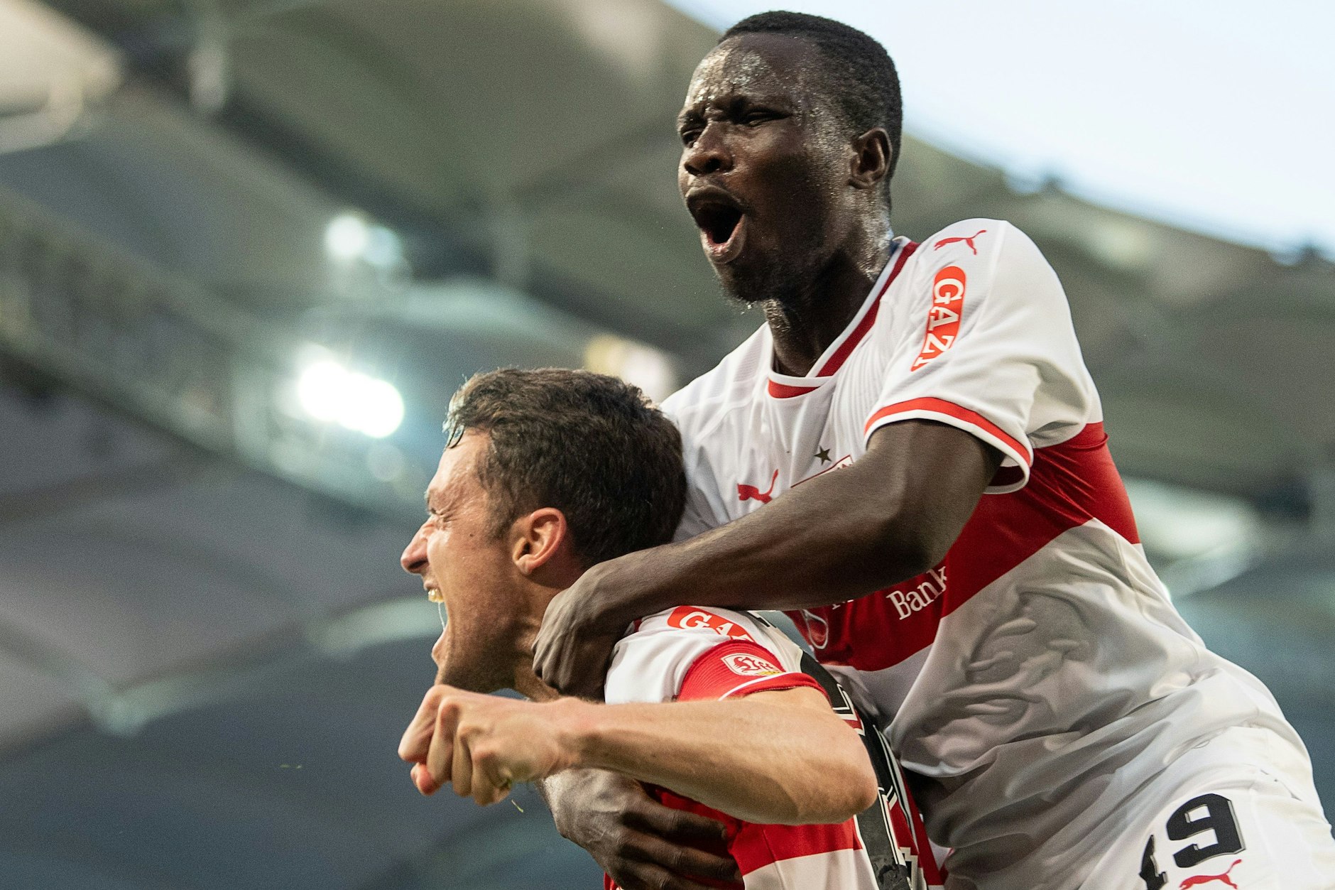 Der Ex-Stürmer des VfB Stuttgart, Chadrac Akolo, hat seinen Anteil daran, dass St. Gallen in der Schweiz den zweitbesten Angriff stellt.