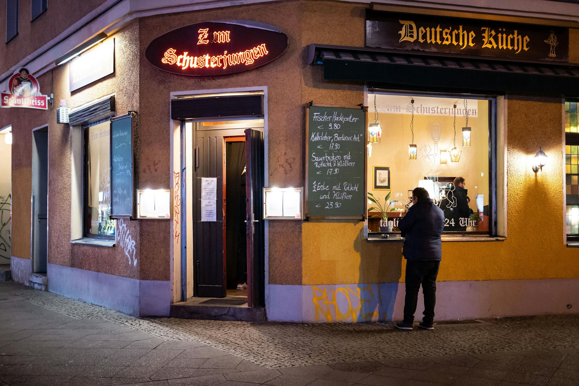 Klassisch, authentisch: Zum Schusterjungen in Prenzlauer Berg.