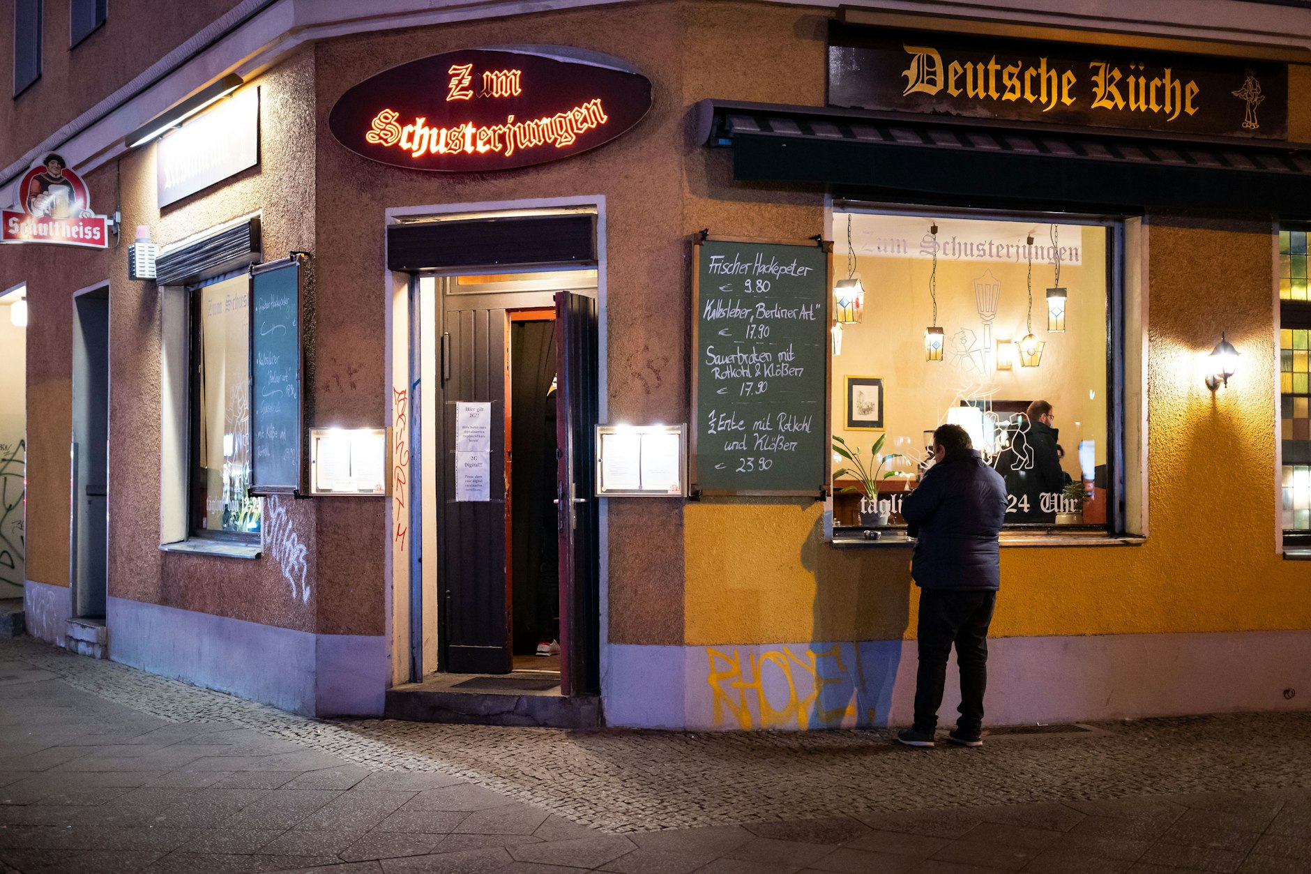 Klassisch, authentisch: Zum Schusterjungen in Prenzlauer Berg.
