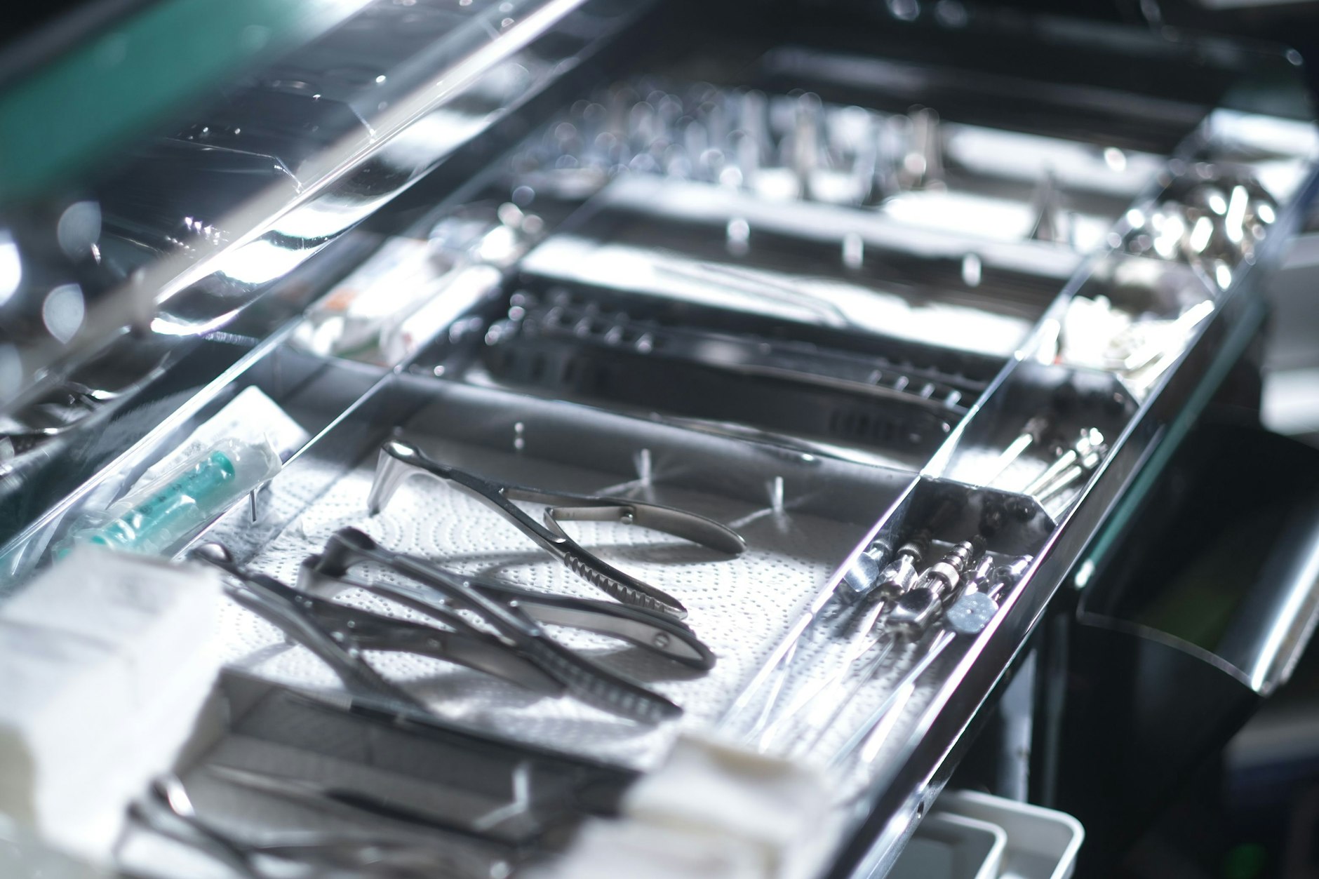 Das Besteck des HNO-Arztes Antonio Jivanjee.