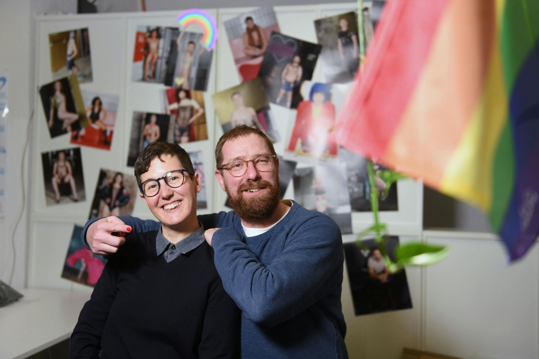 LCavaliero Mann (l.) und Marcel Weber vom SchwuZ