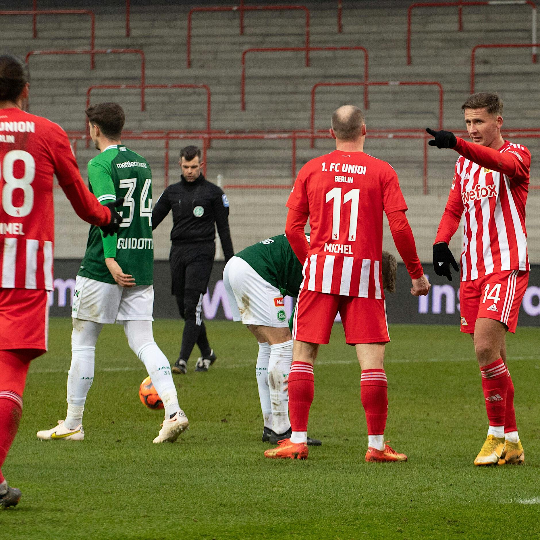 5-Tore-Festival: Union Berlin bezwingt FC St. Gallen überzeugend