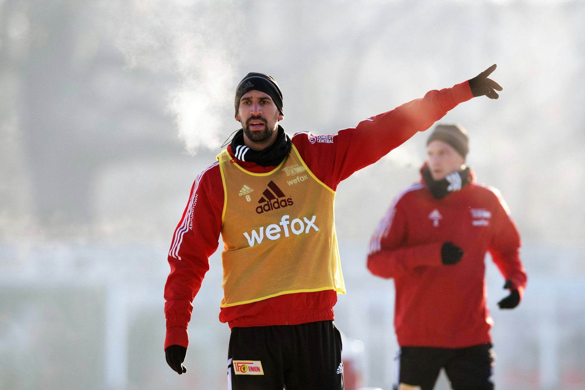 Rani Khedira (l.) war einer von insgesamt elf Spielern, die Union Berlin gegen St. Gallen fehlten.