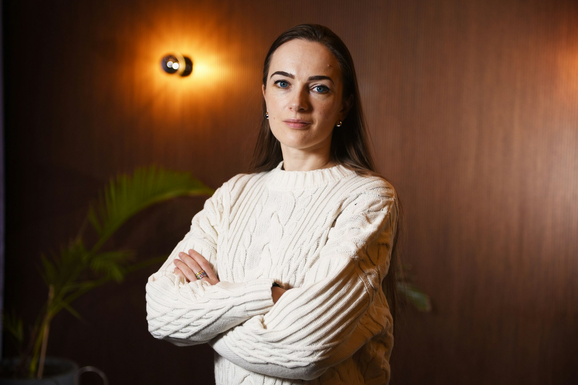 Oleksandra Matviichuk, director of the Centre for Civil Liberties in Kyiv.