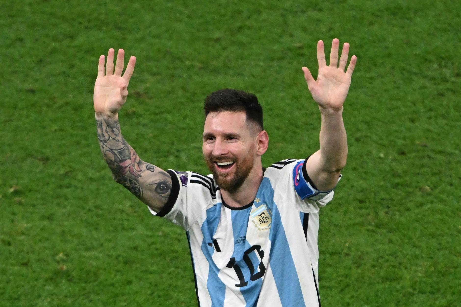 Lionel Messi im Finale gegen Frankreich.