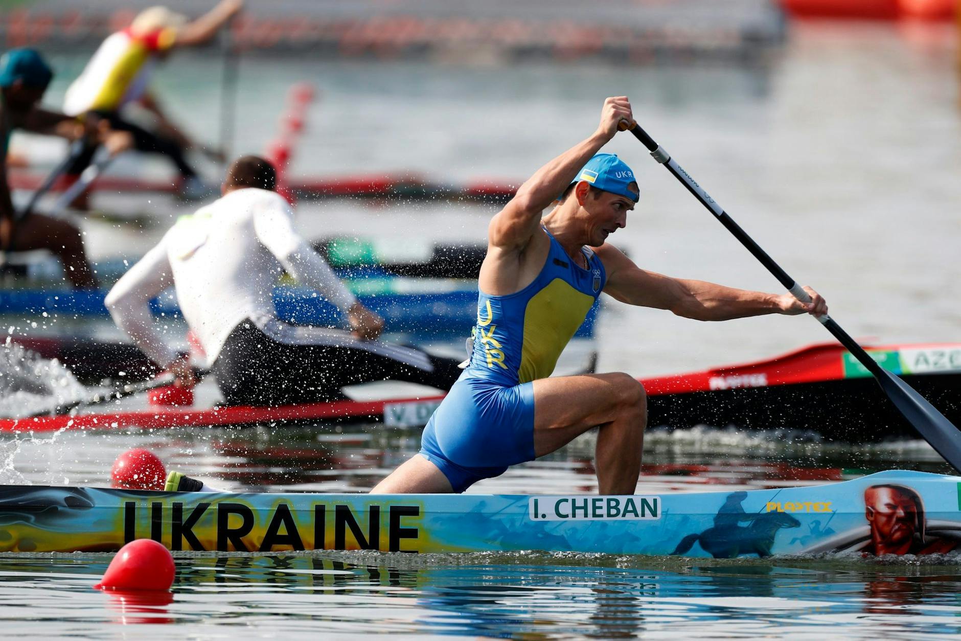 ARCHIV - Juri Tscheban 2016 in Rio auf dem Weg zu Olympischem Gold.