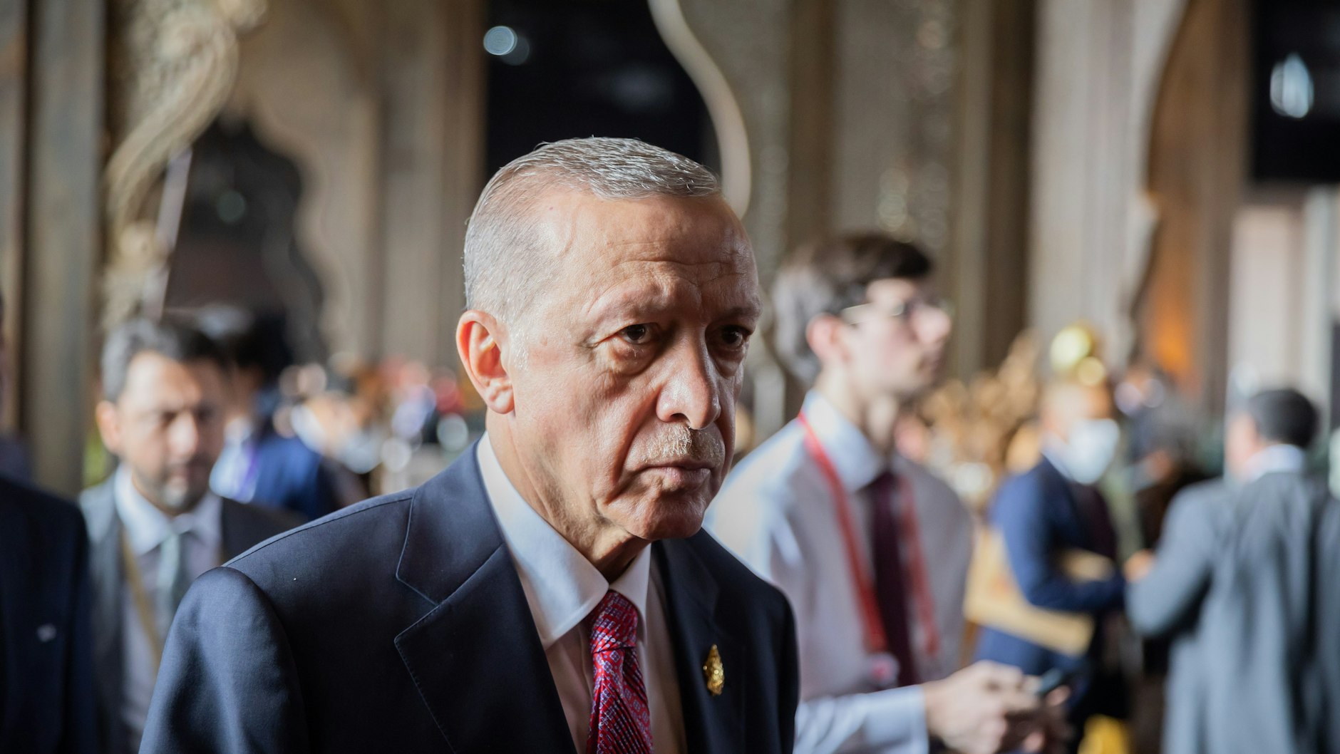 Der türkische Präsident Erdogan (68) wirkt schon länger häufig verdrosssen.