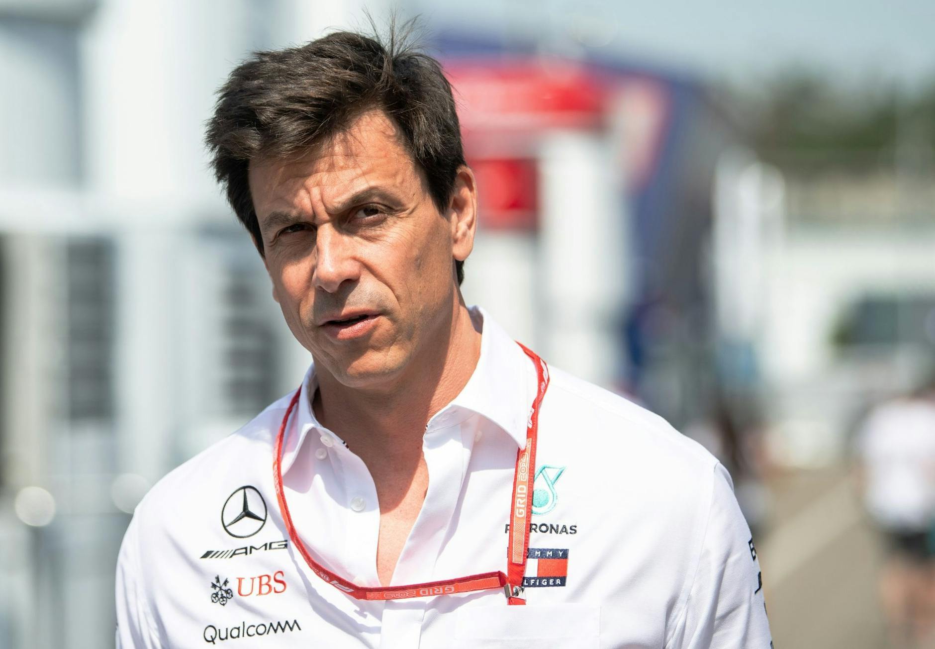 ARCHIV - Mercedes-Teamchef Toto Wolff hat schon mehrfach seine Wertschätzung für Mick Schumacher ausgedrückt. e-Agentur GmbH/dpa