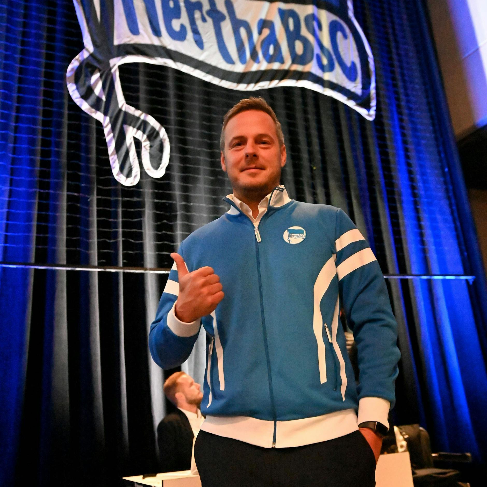 Herthas Boss Kay Bernstein ist optimistisch bei der Zusammenarbeit mit dem neuen Investor 777 Partners aus den USA.