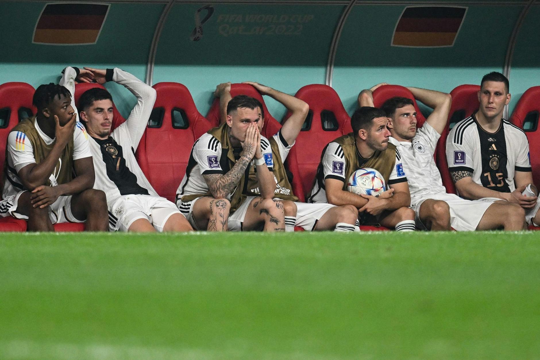 Das DFB-Team schied bereits in der Vorrunde der WM 2022 aus.