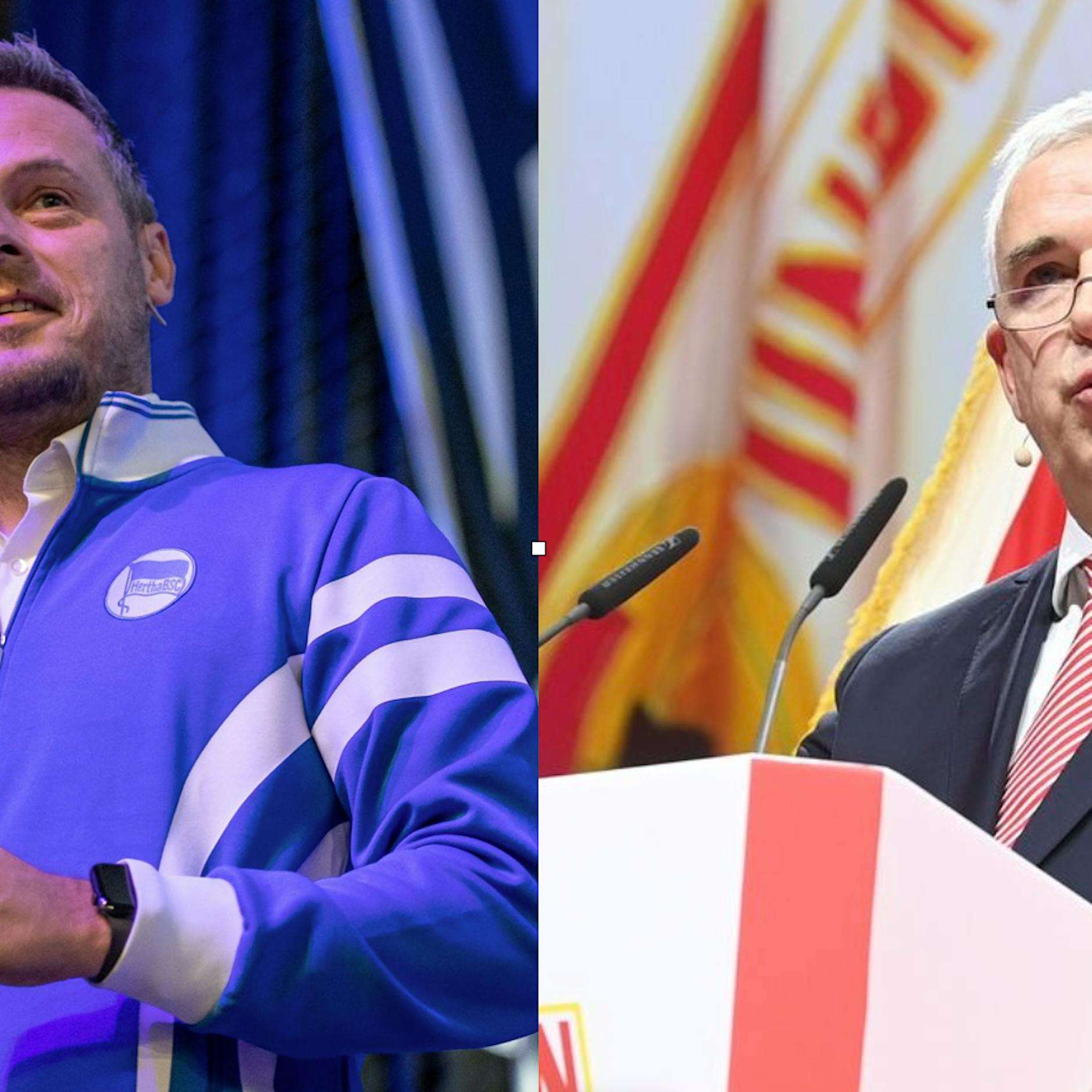 Der große Vergleich von Hertha BSC und dem 1. FC Union +++ Teil 1, Die Präsidenten: Von wegen Kay Bernstein und Dirk Zingler trennen Welten!