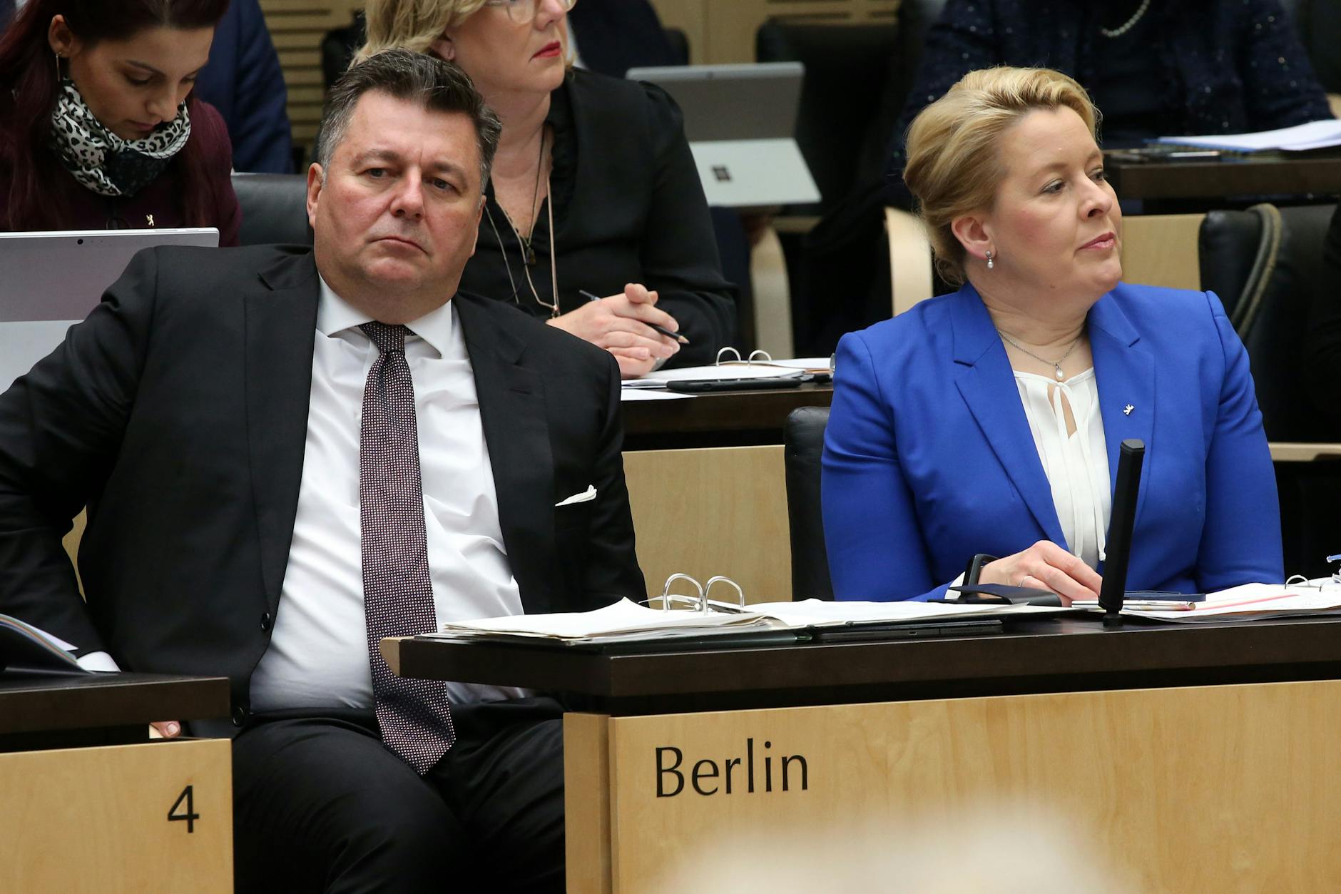 Andreas Geisel und Franziska Giffey (beide SPD)