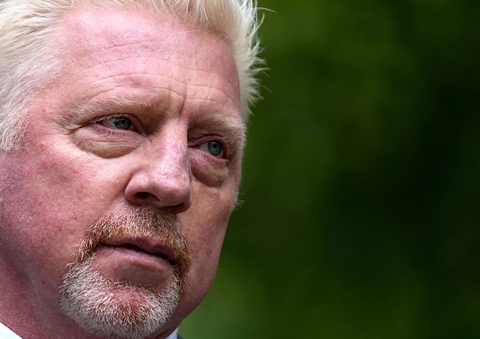 Kaum in Freiheit und schon kommt er nach Berlin: Boris Becker.