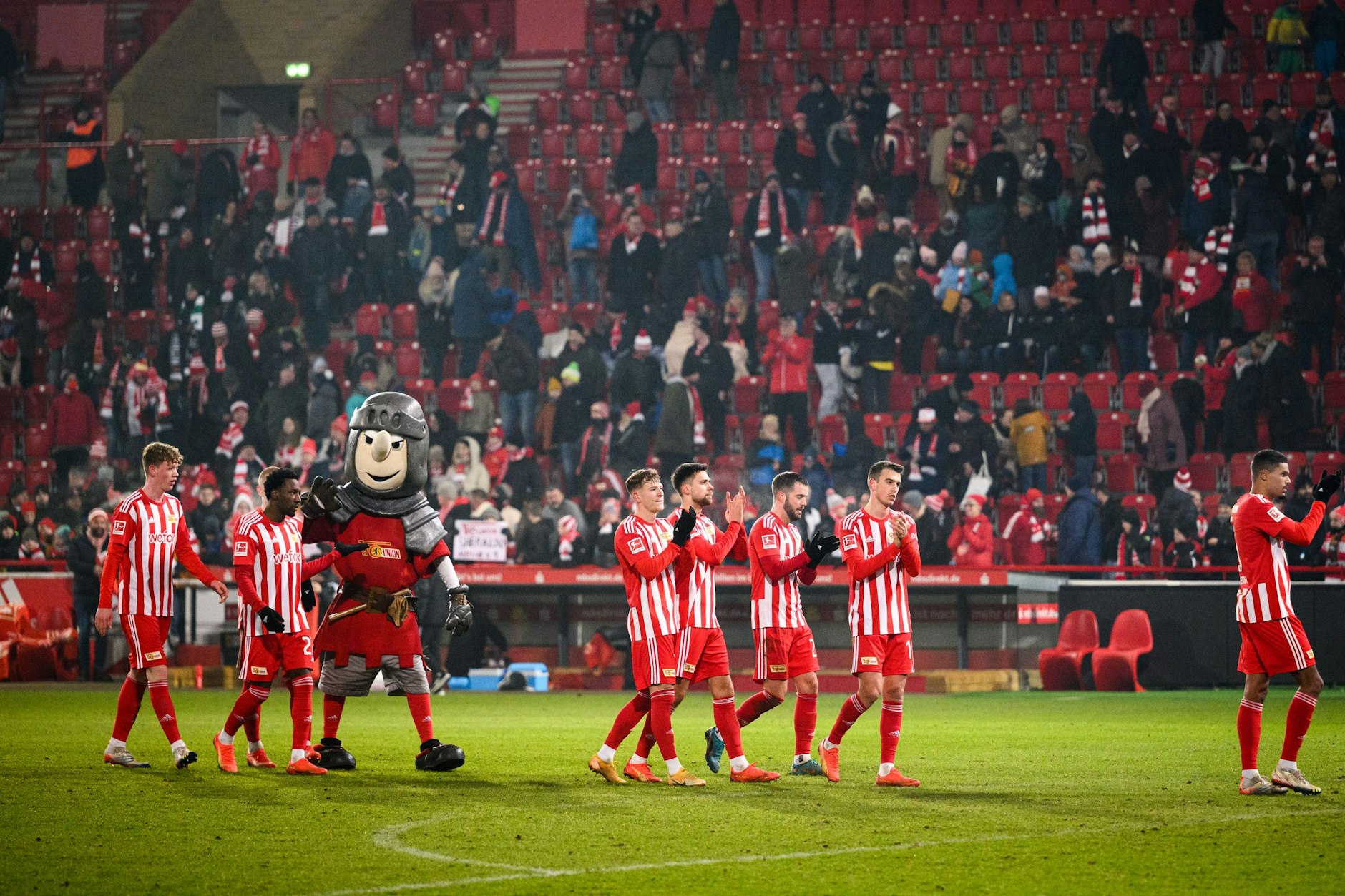 Der 1. FC Union Berlin testete dreimal hintereinander im Stadion An der Alten Försterei.