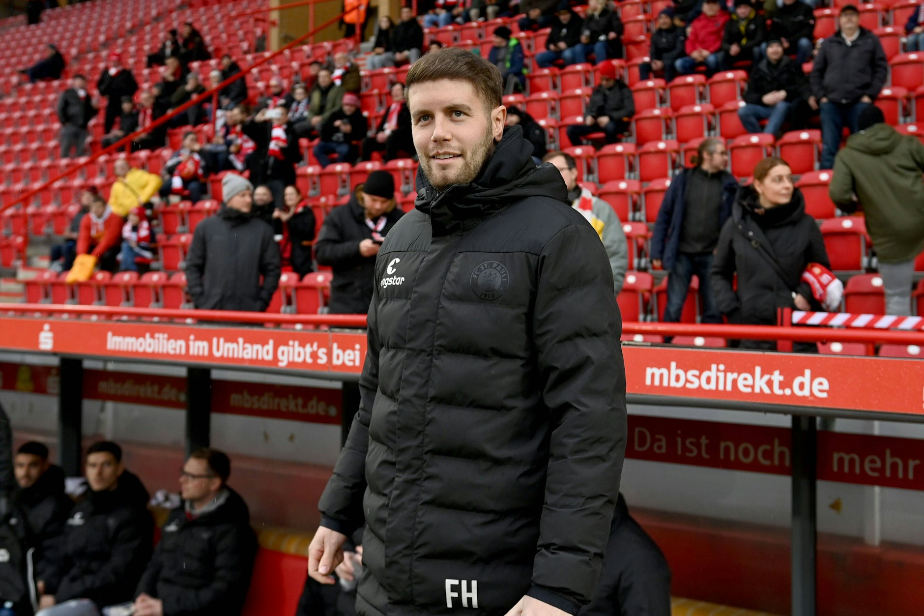 FCSP-Interimstrainer Fabian Hürzeler schaute bereits vor wenigen Wochen beim 1. FC Union Berlin vorbei.