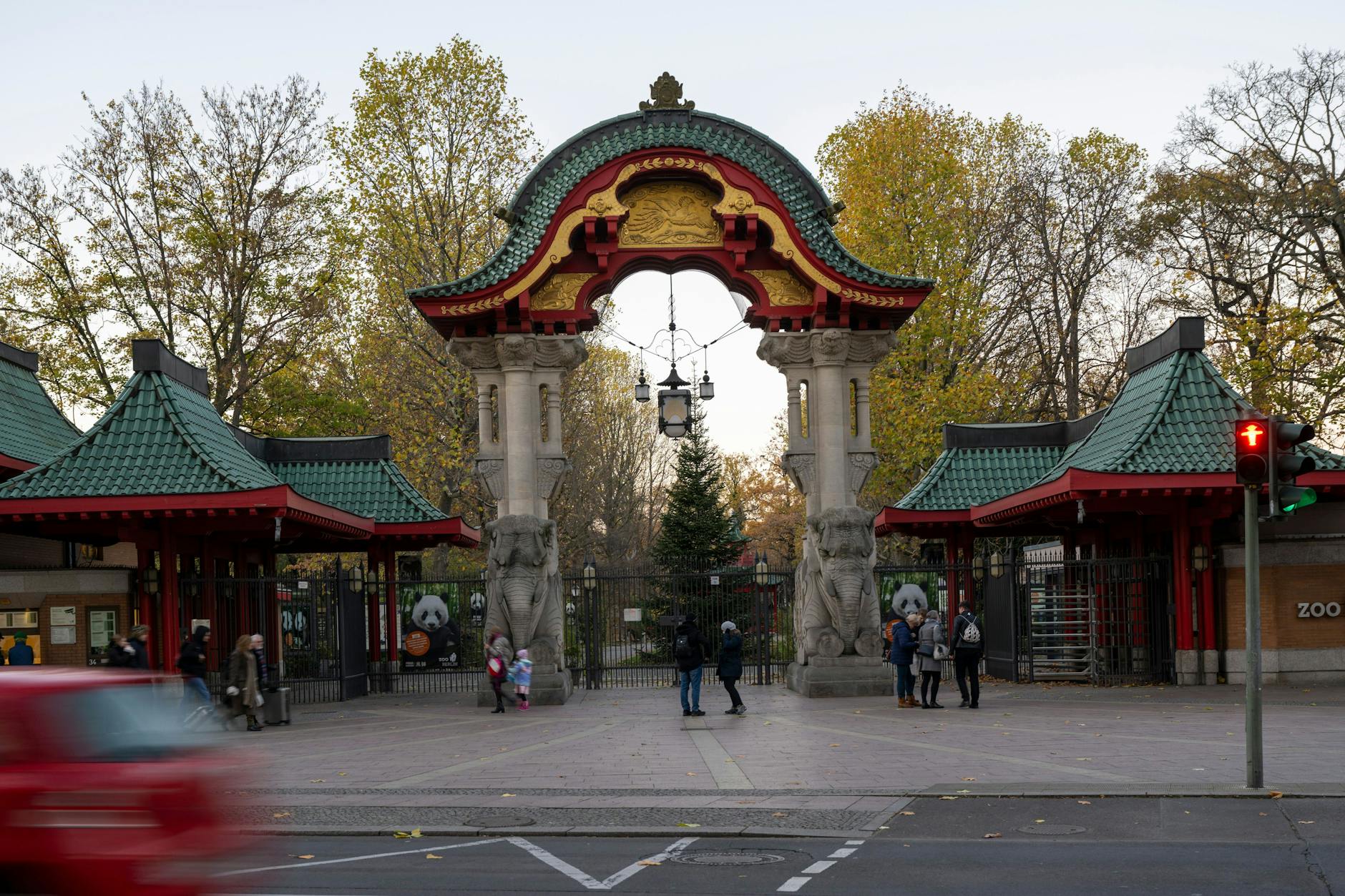 Der Berliner Zoo macht an Heiligabend wieder auf. 