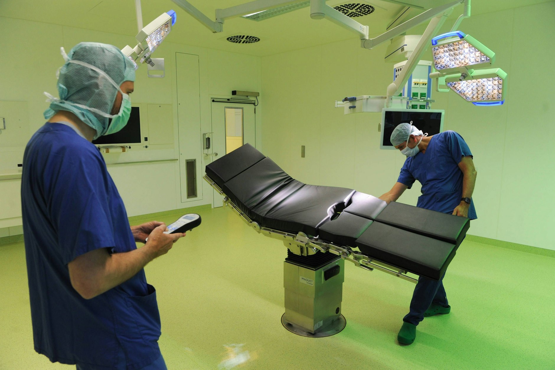 Ein OP-Raum im Martin Luther Krankenhaus, das zur Johannesstift Diakonie gehört.&nbsp;