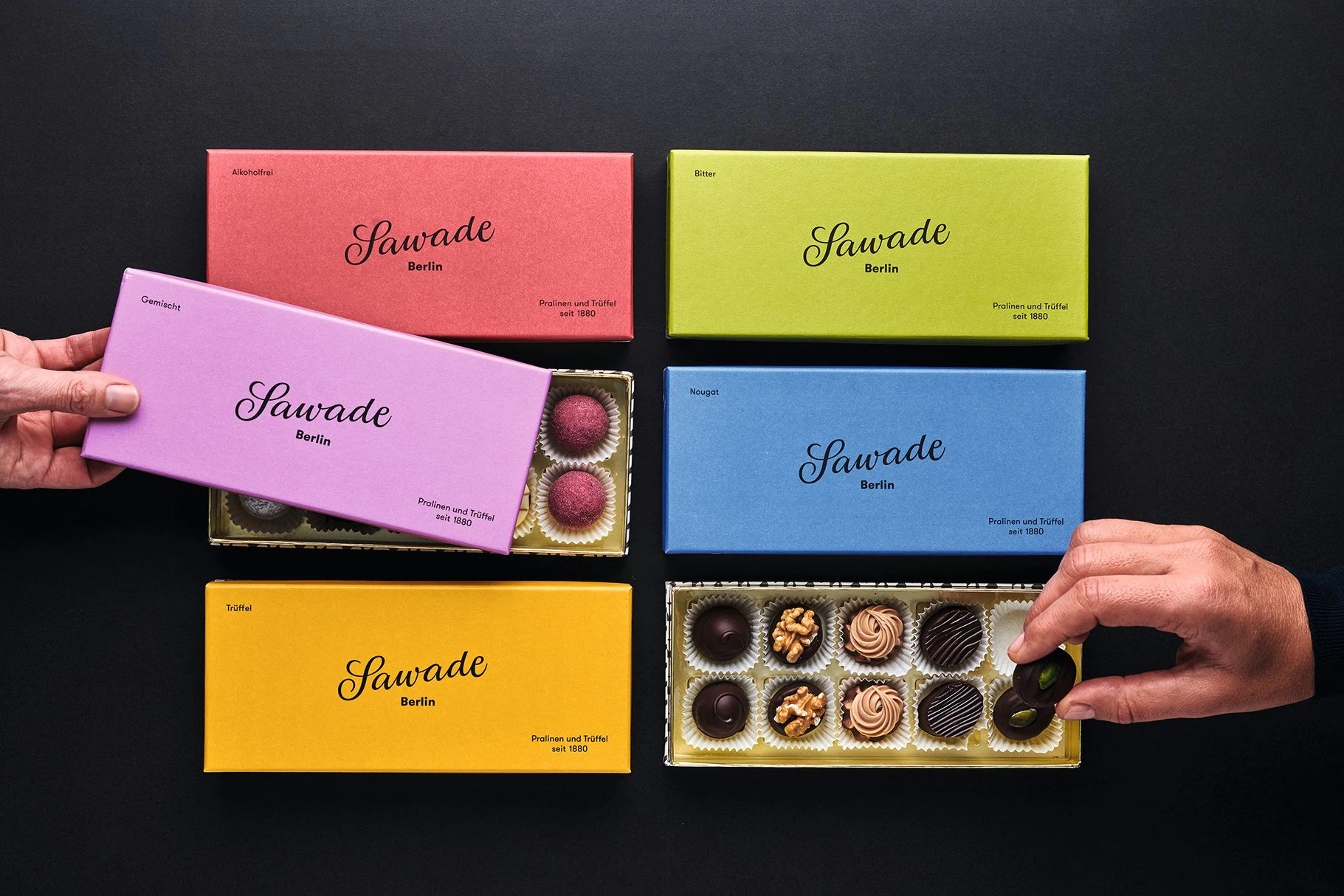 Grafikdesignerin Melanie Hübel verpasste der Traditionsmarke Sawade ein zeitgemäßes Design. Und das sieht man.