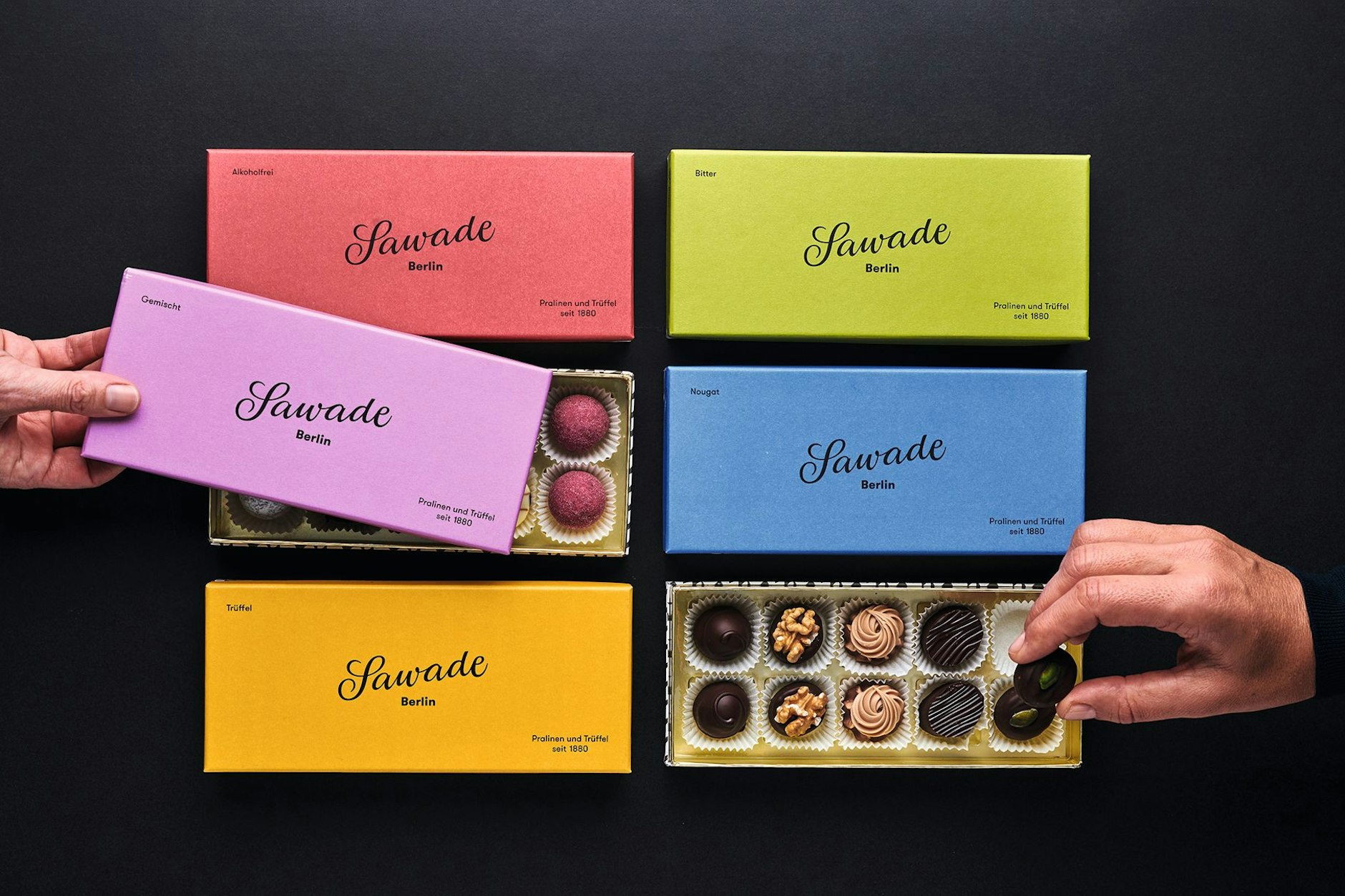 Grafikdesignerin Melanie Hübel verpasste der Traditionsmarke Sawade ein zeitgemäßes Design. Und das sieht man.