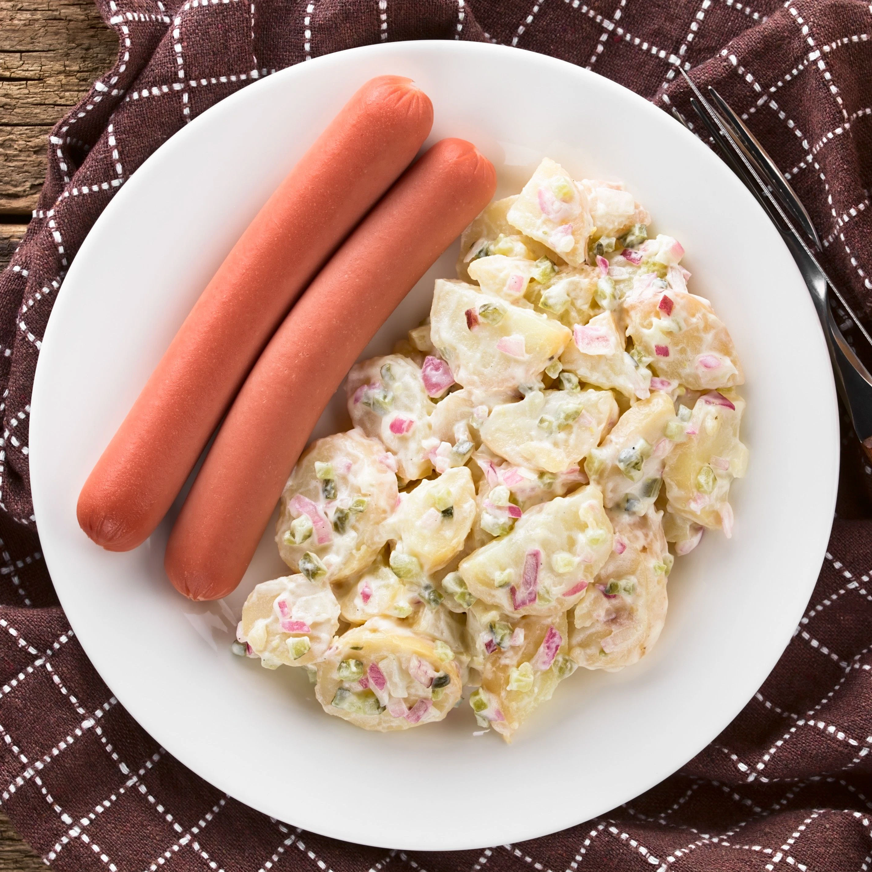 Potato Salad with Sausage