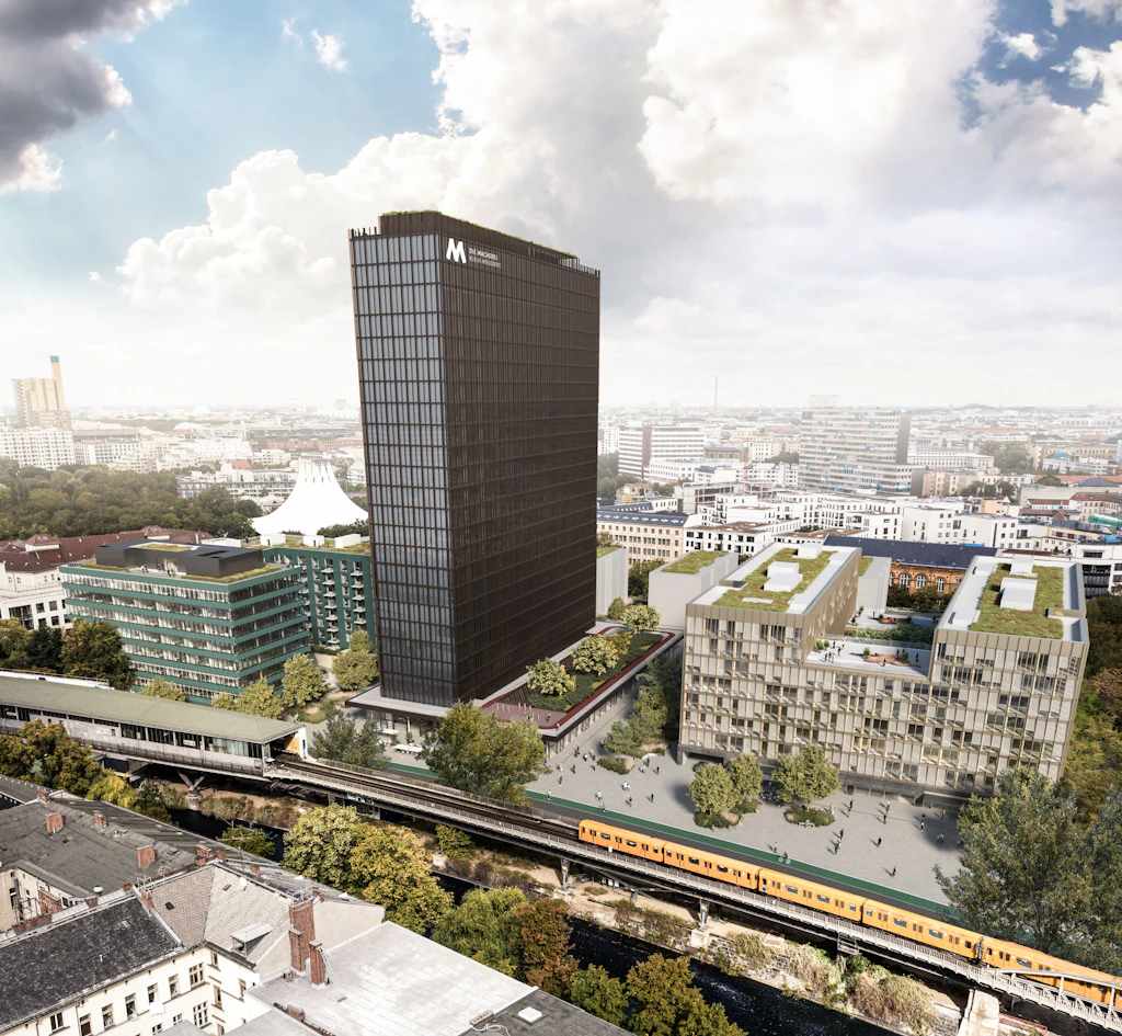 Mitten in Kreuzberg: Neue Sozialwohnungen und klimaneutrale Büros