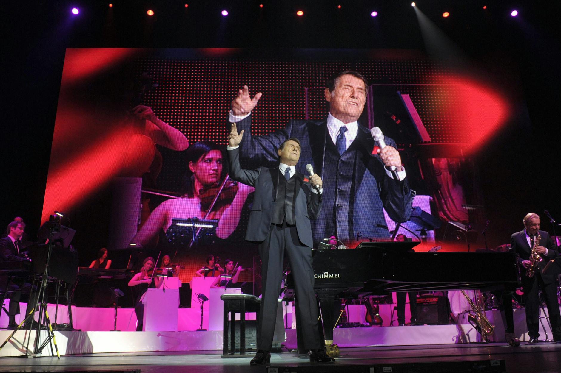 Udo Jürgens in einem seiner letzten Auftritte vor seinem Tod 2014